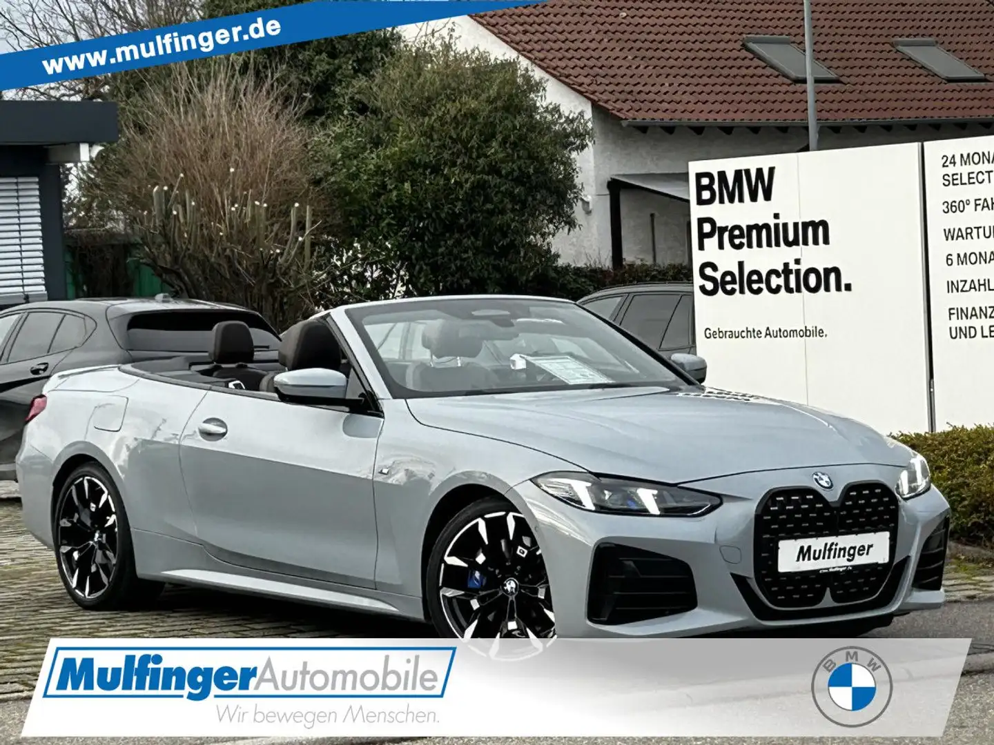 BMW 430 d M Sport FACELIFT HUD ACC 360° Ha/Ka.AHK19" Grau - 1