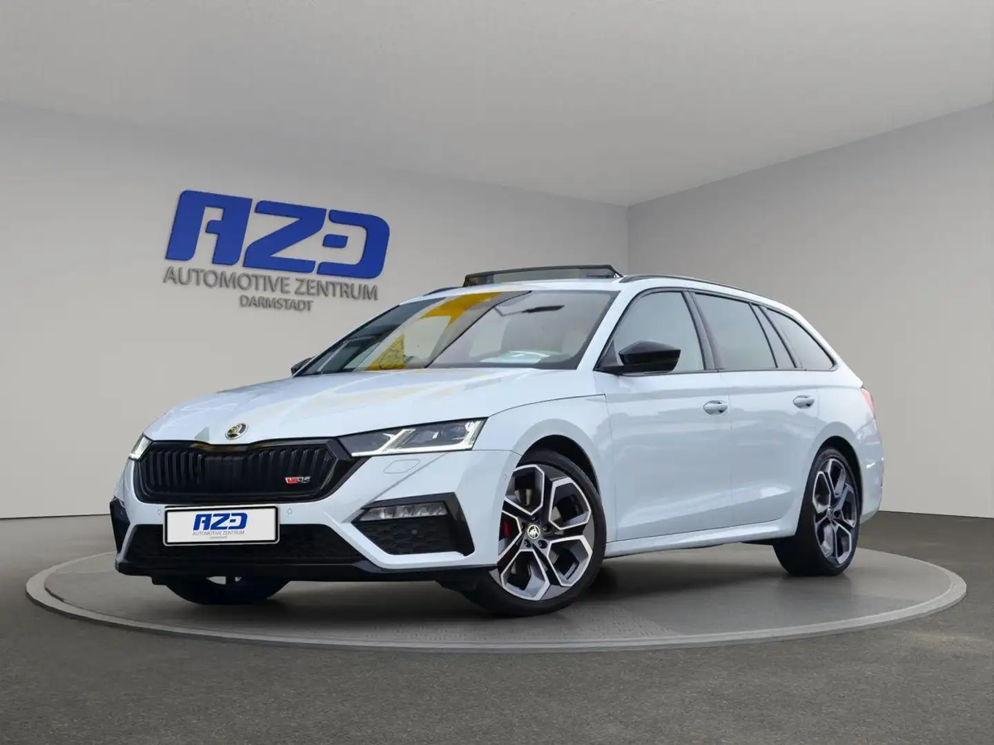 Skoda Octavia RS TSI DSG STNDHZ PANO AHK MATRIX ACC Blanc - 1