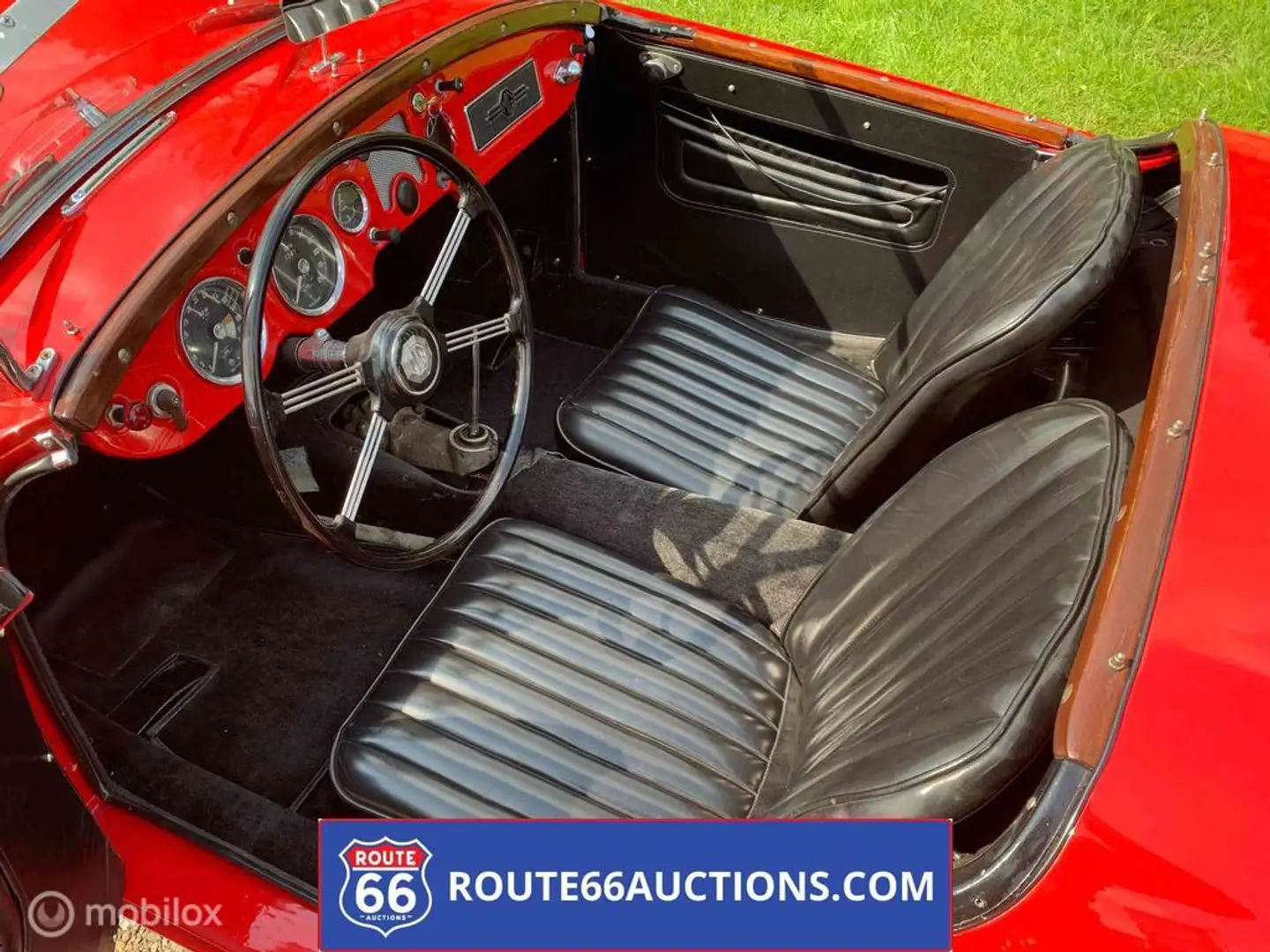 MG MGA Cabriolet | 1960 | Route 66 Auctions Zwart - 2