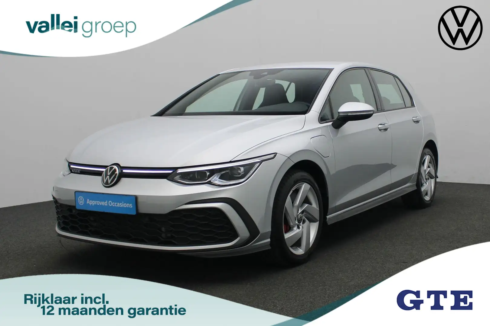 Volkswagen Golf 1.4 245 pk DSG eHybrid GTE | Navigatie | Parkeerse Argento - 1