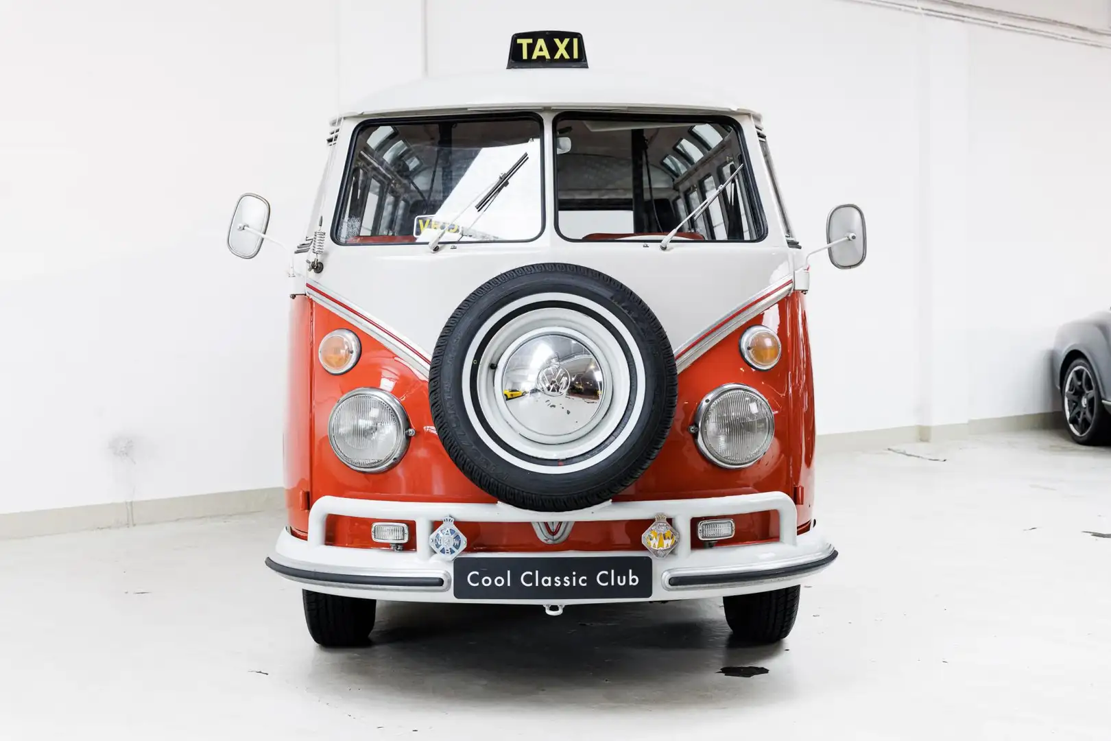 Volkswagen T1 Samba Taxi - 21 window -Sunroof deluxe Arancione - 2