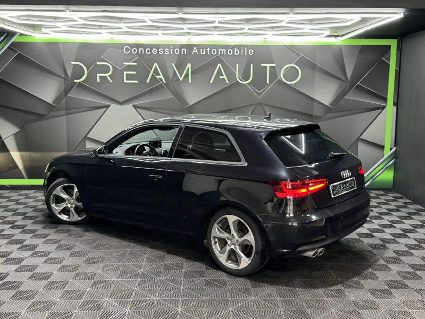 Audi A3 2.0 TDI 150CH FAP AMBITION S TRONIC 6 Noir - 2