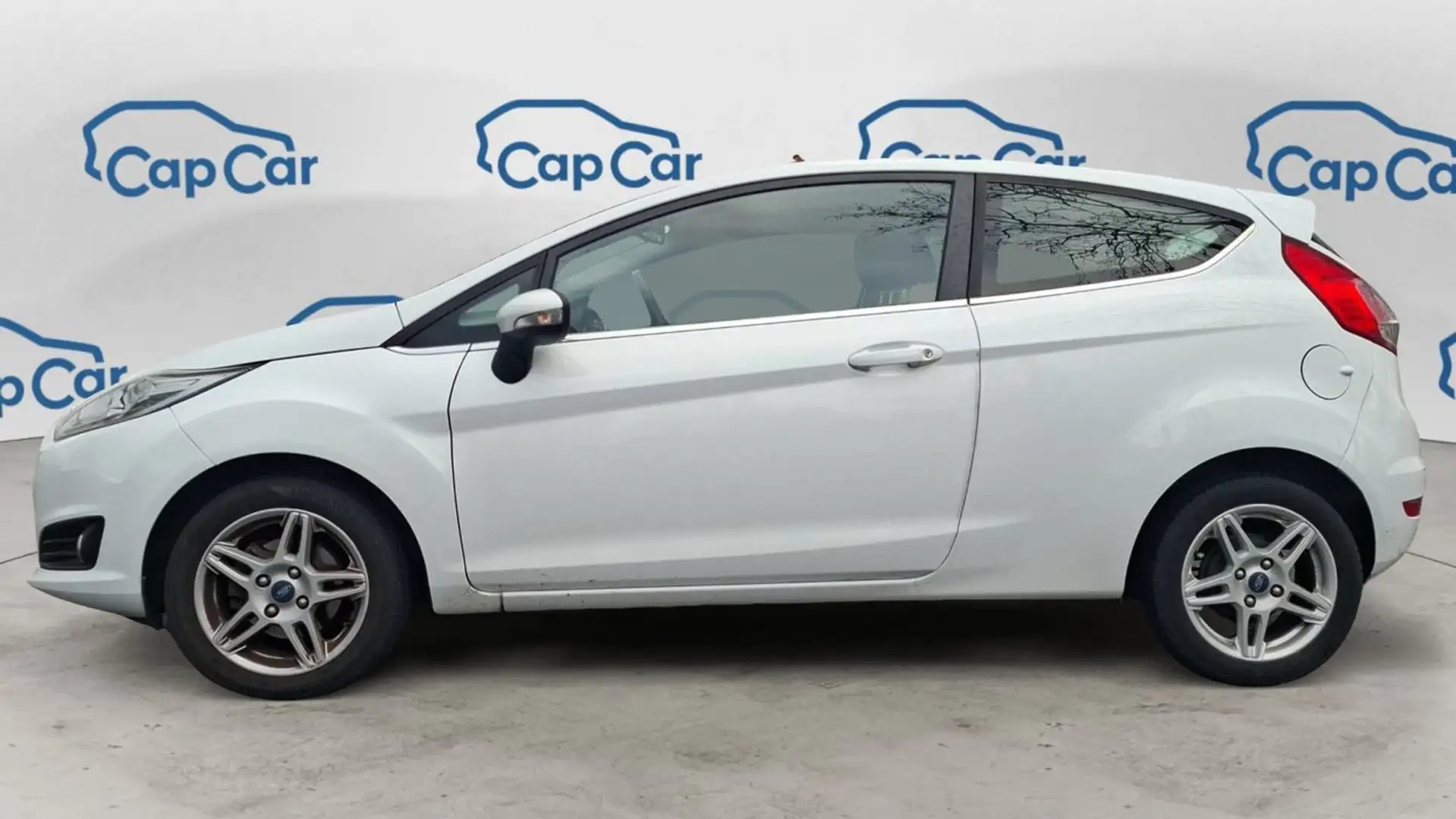 Ford Fiesta 1 EcoBoost 100 Titanium Blanc - 2