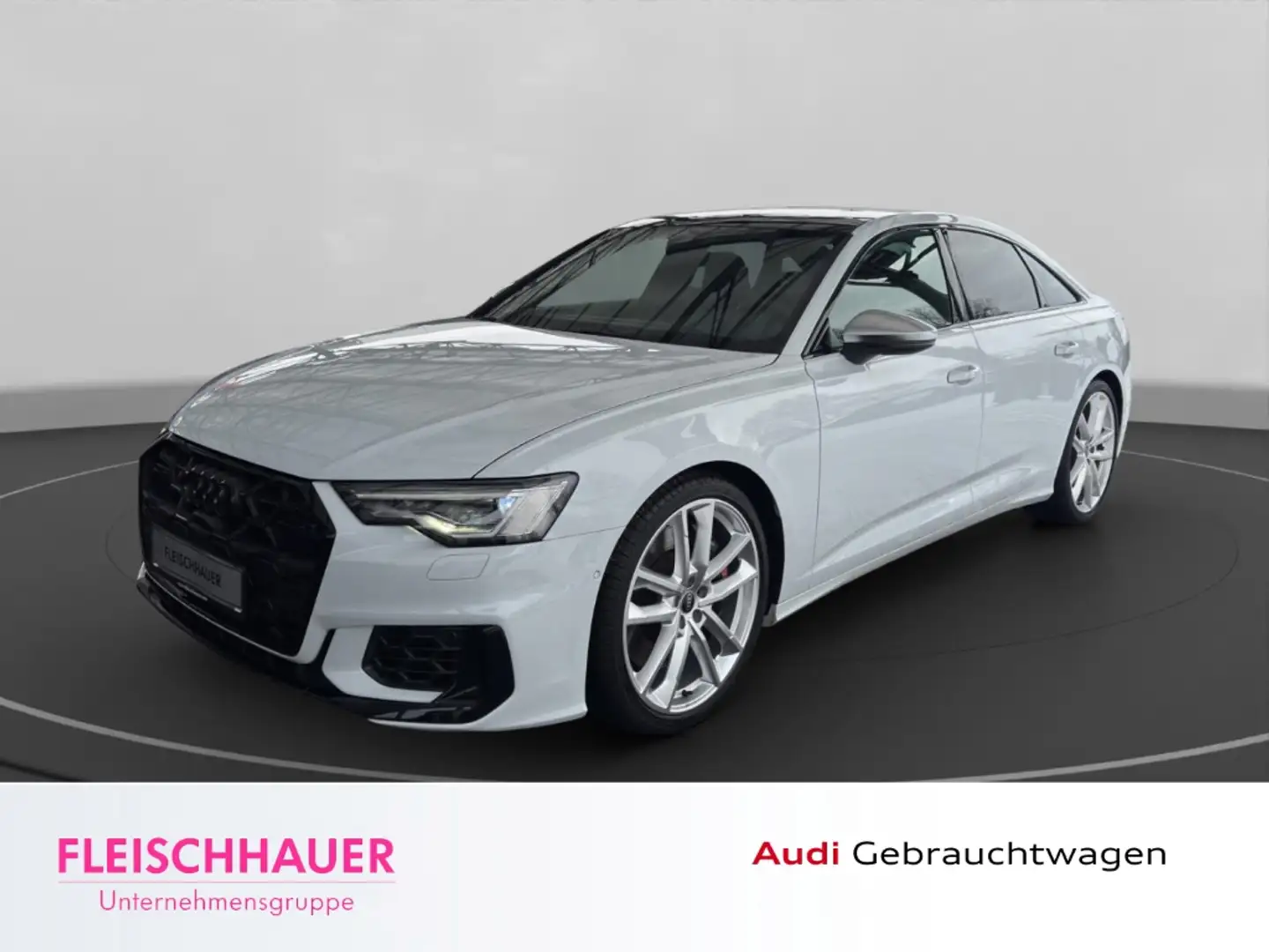 Audi S6 3.0 TDI quattro Limousine Pano Navi Sportsitze Mat Weiß - 1