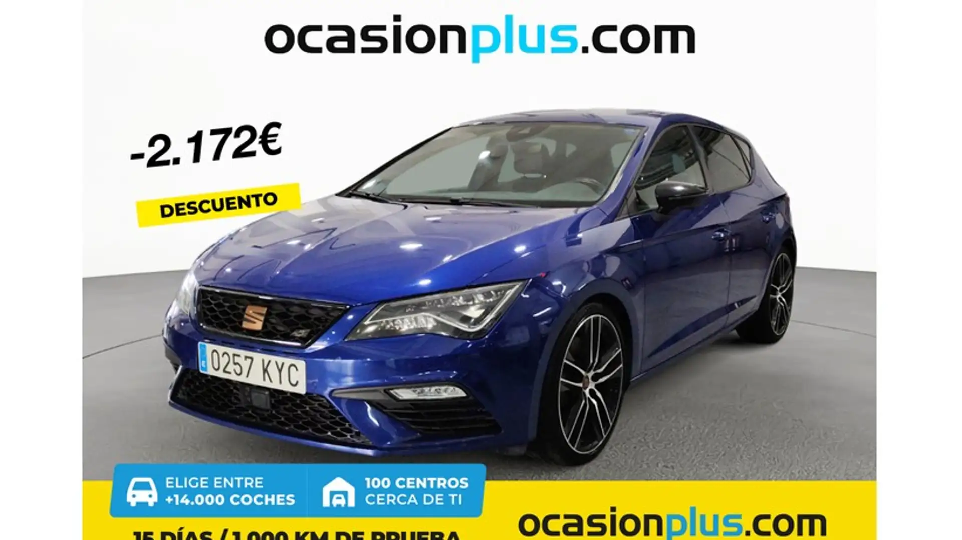 SEAT Leon 2.0 TSI S&S DSG7 Cupra 290 Bleu - 1