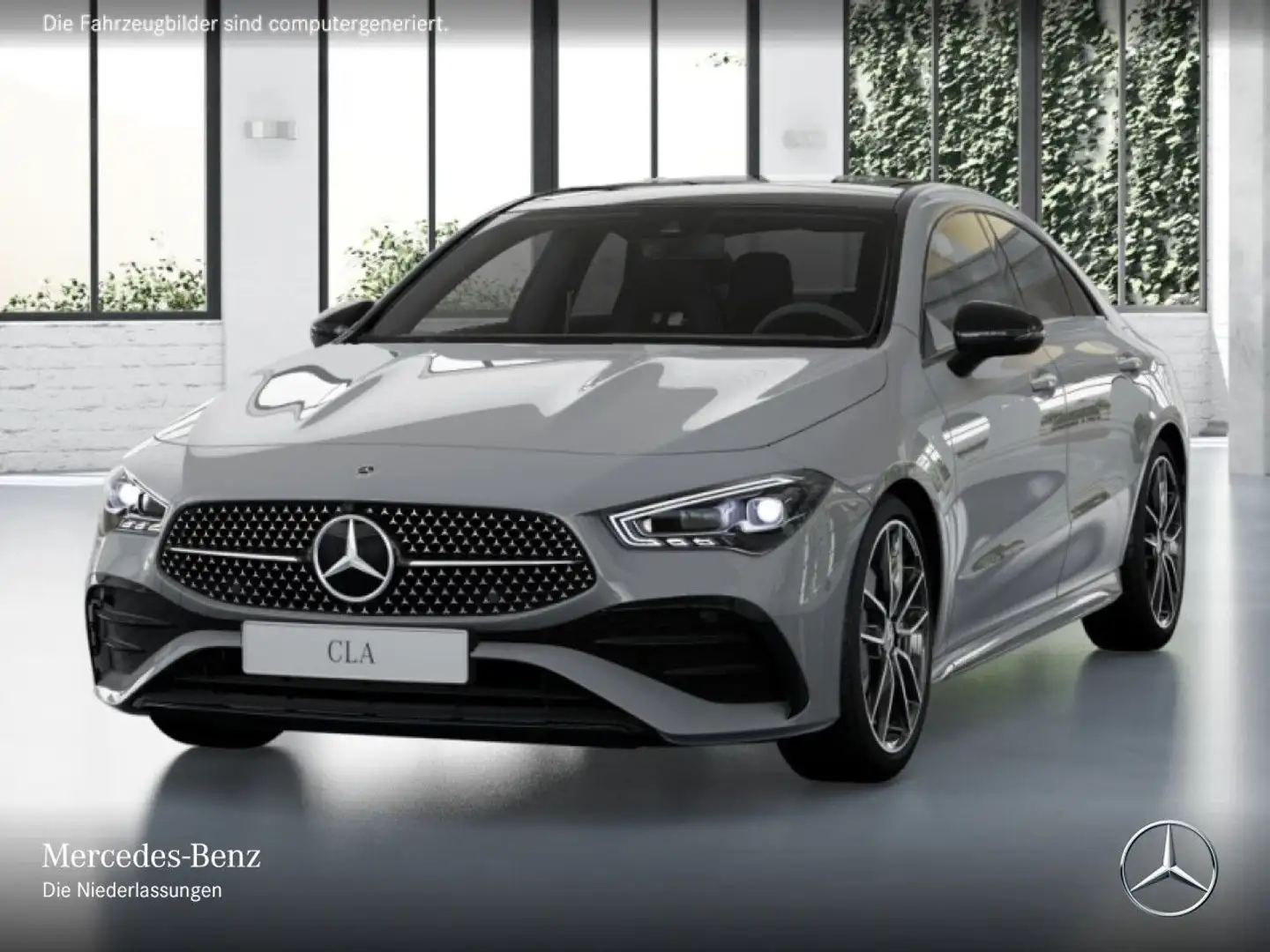 Mercedes-Benz CLA 250 e AMG+NIGHT+PANO+360°+MULTIBEAM+TOTW+8G Grau - 2