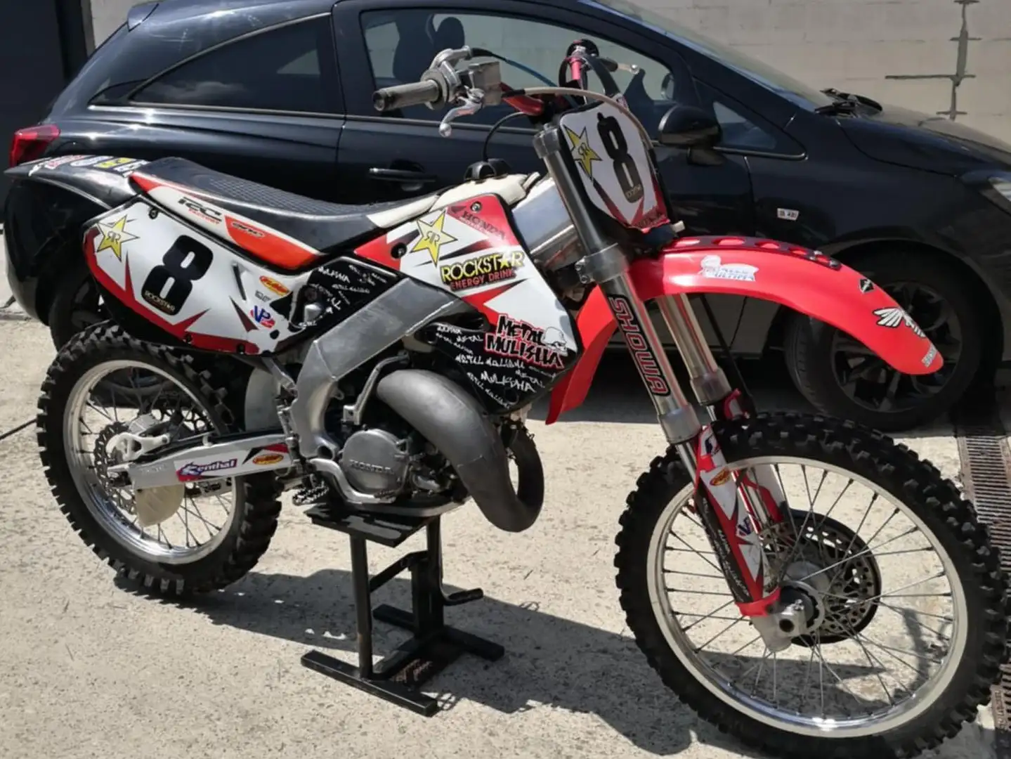 Honda CR 125 Rouge - 2