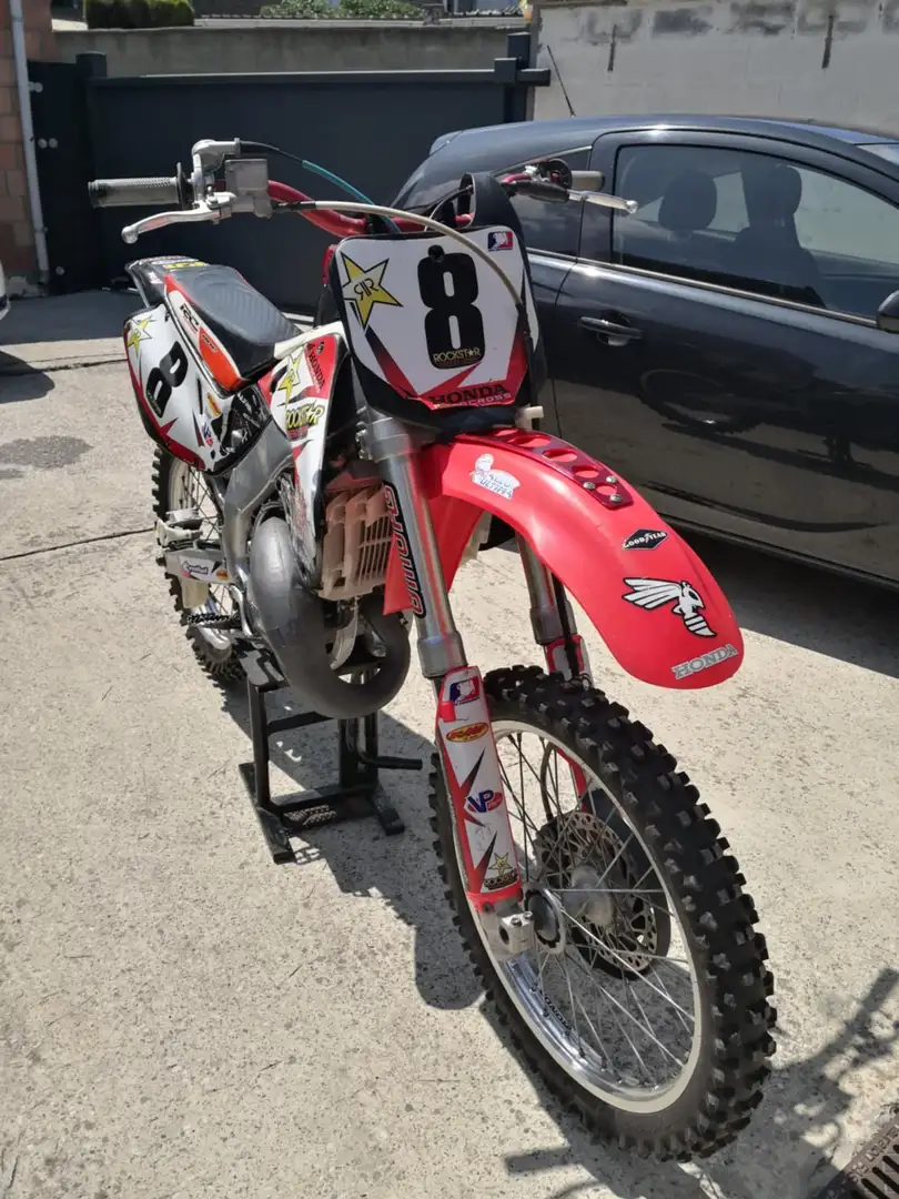 Honda CR 125 Rouge - 1