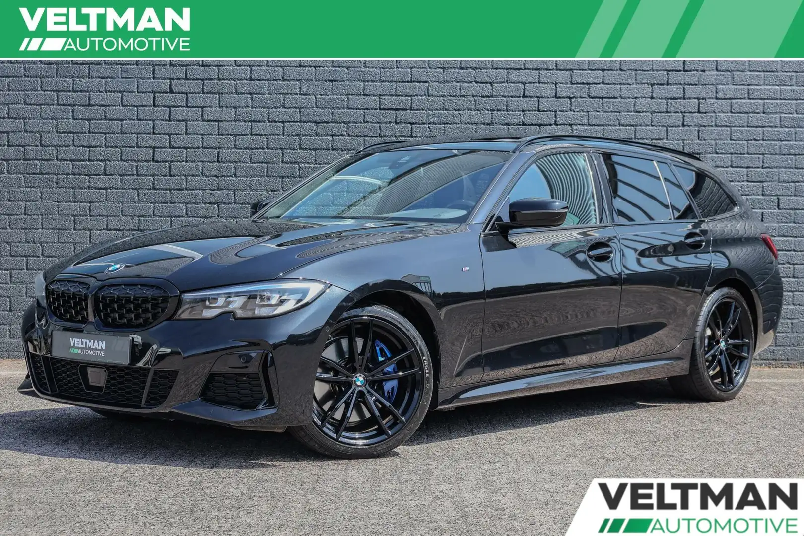 BMW 340 3-serie Touring M340i xDrive PANO HARMAN KARDON CO Negro - 1