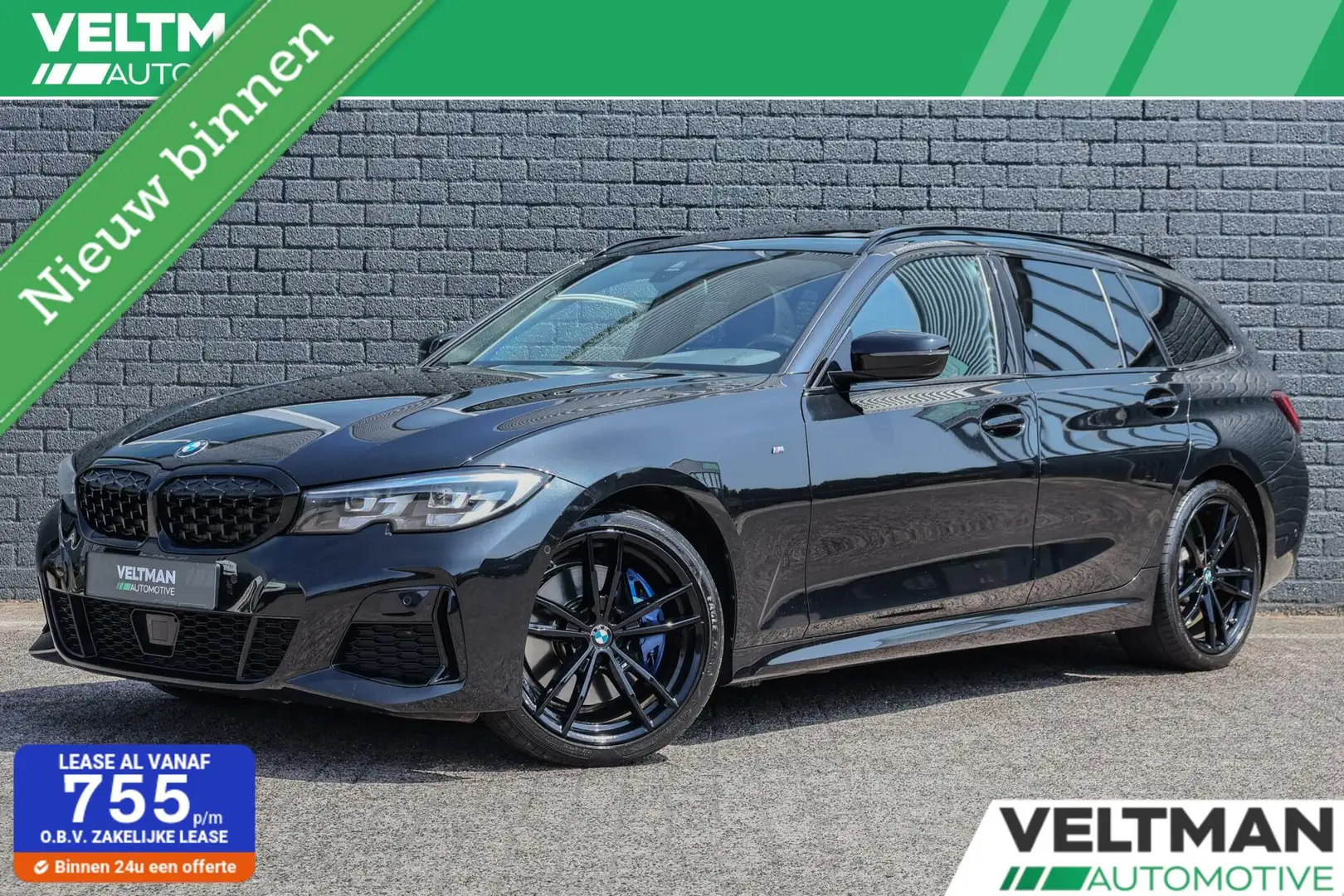 BMW 340 3-serie Touring M340i xDrive PANO HARMAN KARDON CO Zwart - 1