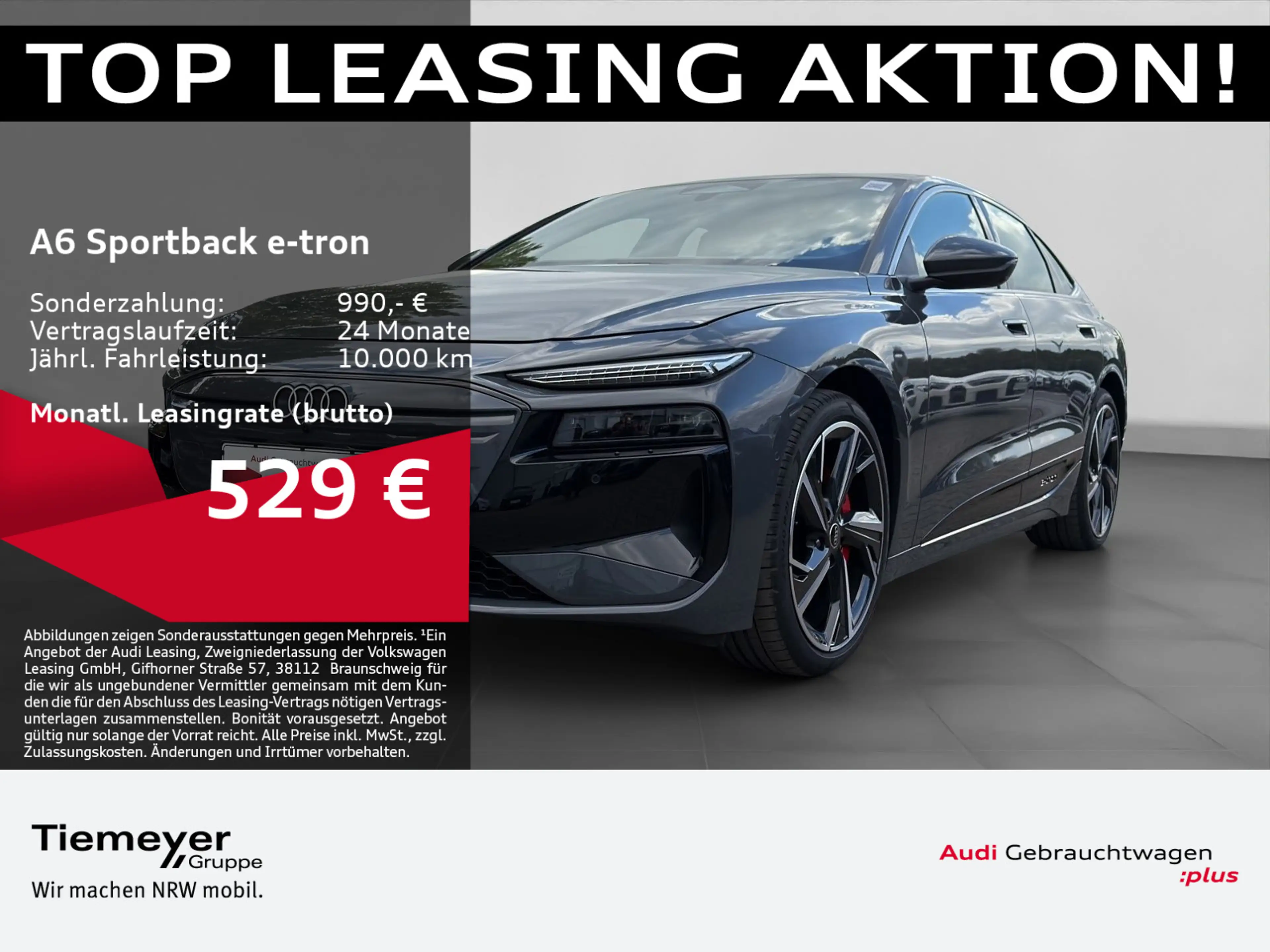 Audi A6 e-tron perfor. S LINE LM21 LUFT AHK