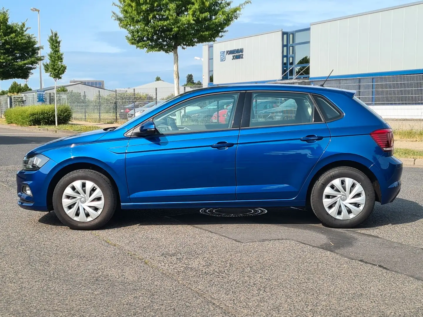 Volkswagen Polo VI Comfortline*1.Hand*PDC*SHZ* Bleu - 2