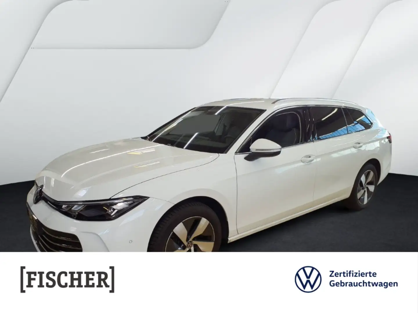 Volkswagen Passat Variant 1.5 eTSI DSG Business LED Navi AHK Rear View Blanc - 1