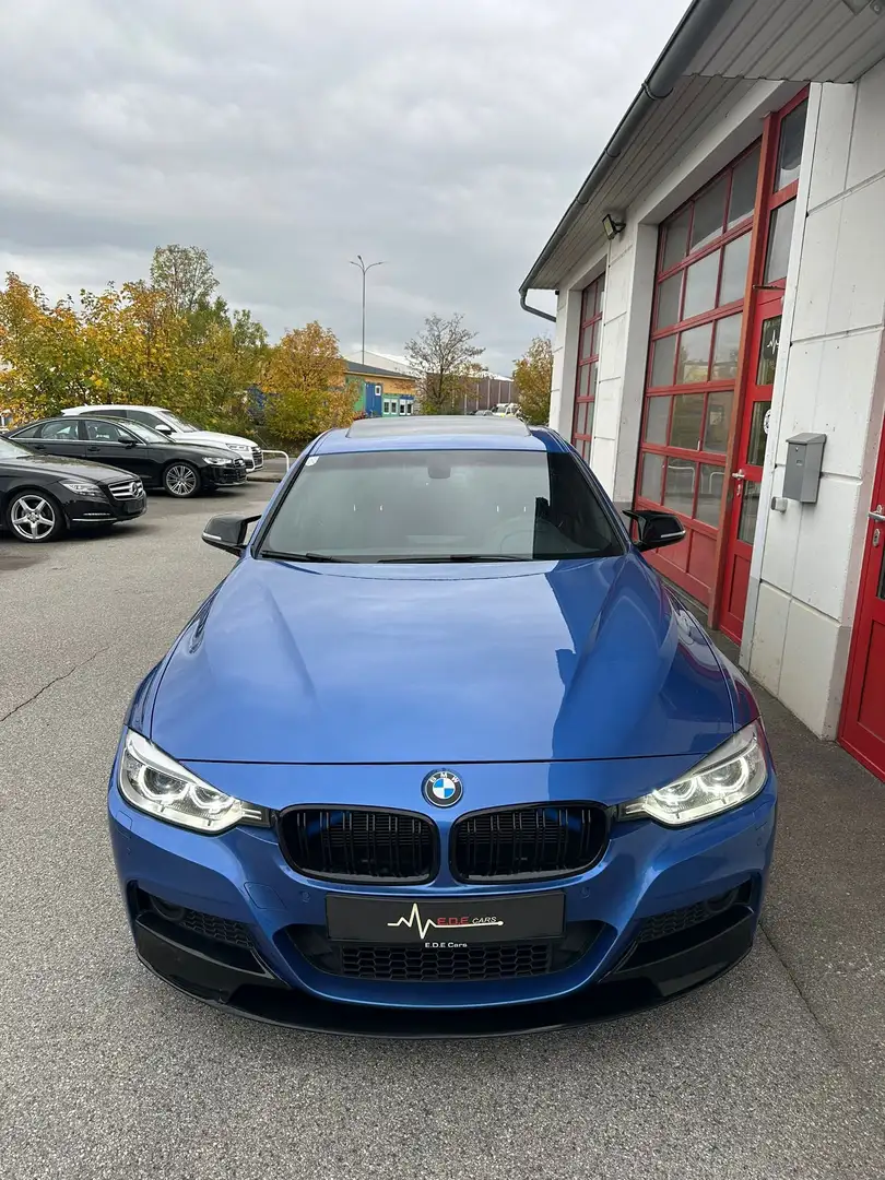 BMW 320 320 d M-Sportpaket Aut. Blau - 2