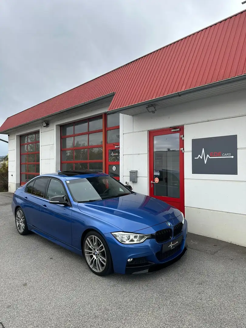 BMW 320 320 d M-Sportpaket Aut. Blau - 1
