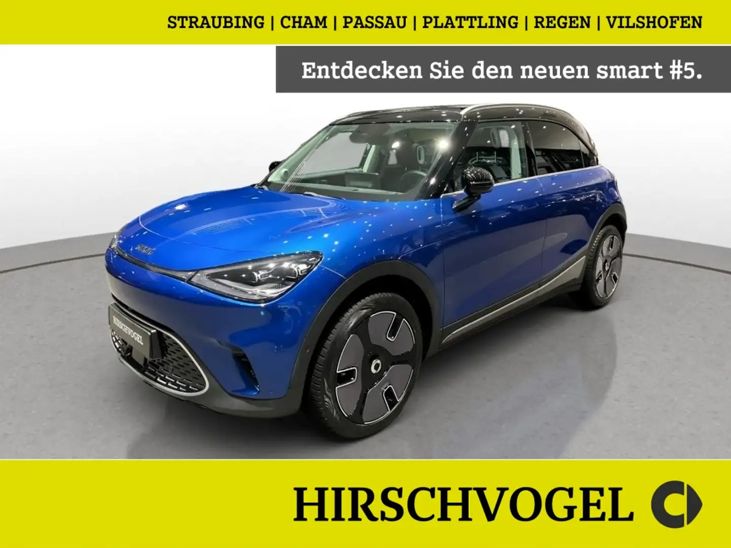 smart #1 Premium Pano+Standhzg+Navi+LED+360°-K+PDC+SHZ Blau - 1