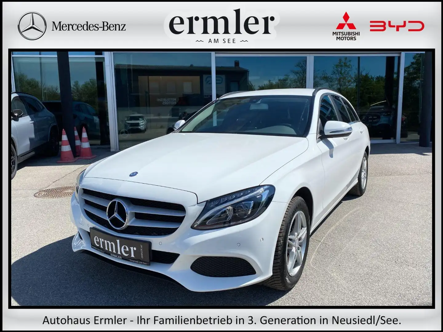 Mercedes-Benz C 180 BT / d (T) Sitzheizung * Navigationssystem Weiß - 1