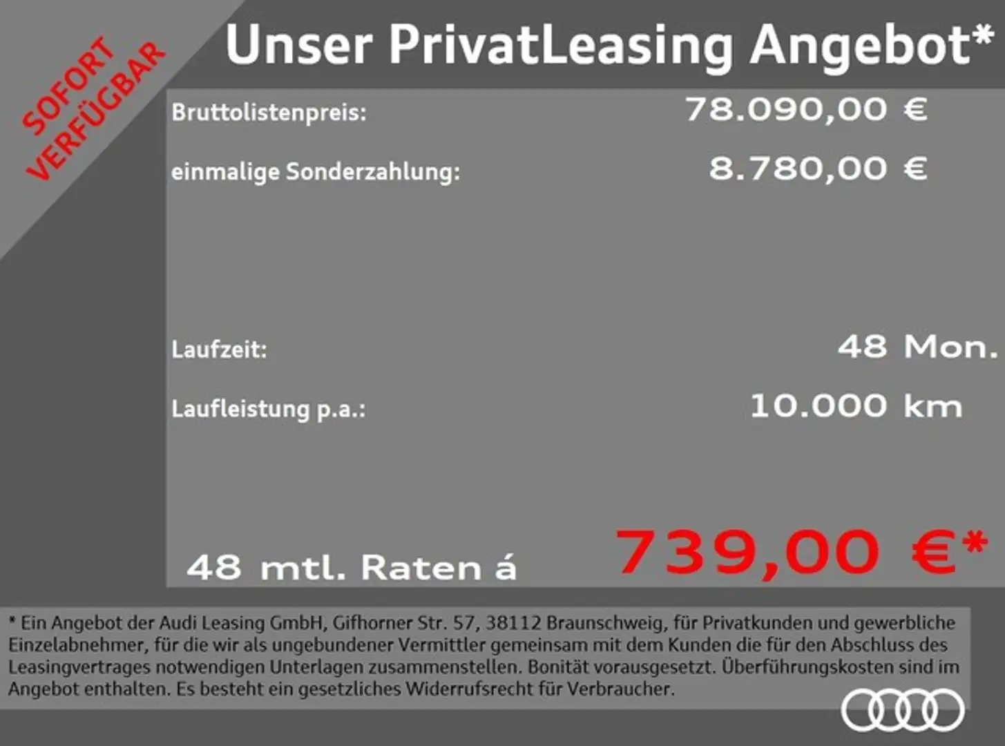 Audi A5 Avant e-hybrid UPE 87.090,00 EUR 2x S line, Pan... Schwarz - 2