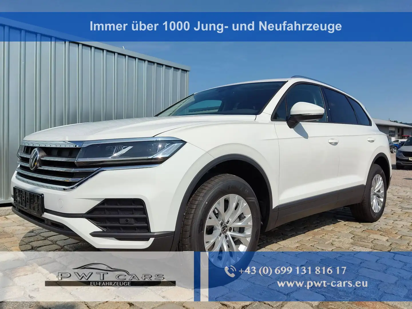 Volkswagen Touareg Limited 3.0 V6 TDI 4Motion Automatik-Anhängerku... Weiß - 1