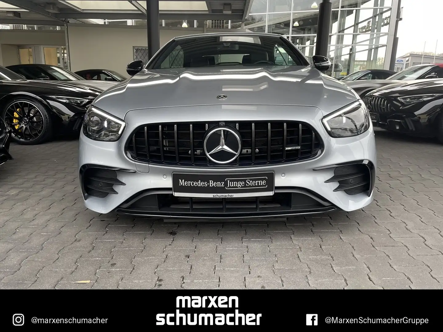 Mercedes-Benz E 53 AMG AMG E 53 4M+ Cabrio Burm+Standh.+Night+Memory Navi Silber - 2