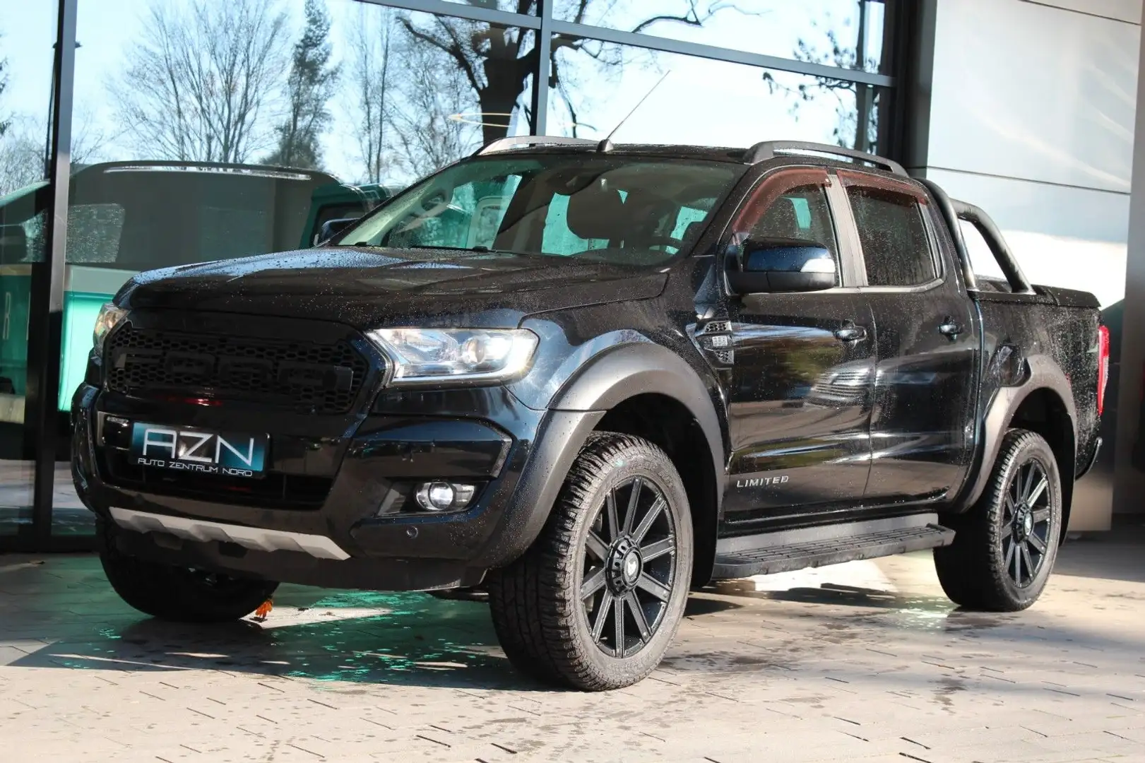 Ford Ranger Limited 4x4 Special Black Edition Zwart - 1