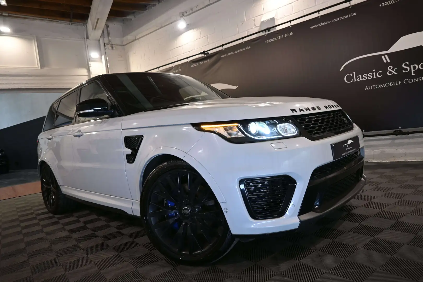 Land Rover Range Rover Sport Range Rover Sport 5.0i V8 SVR / UTILITAIRE-LICHTE Blanc - 2