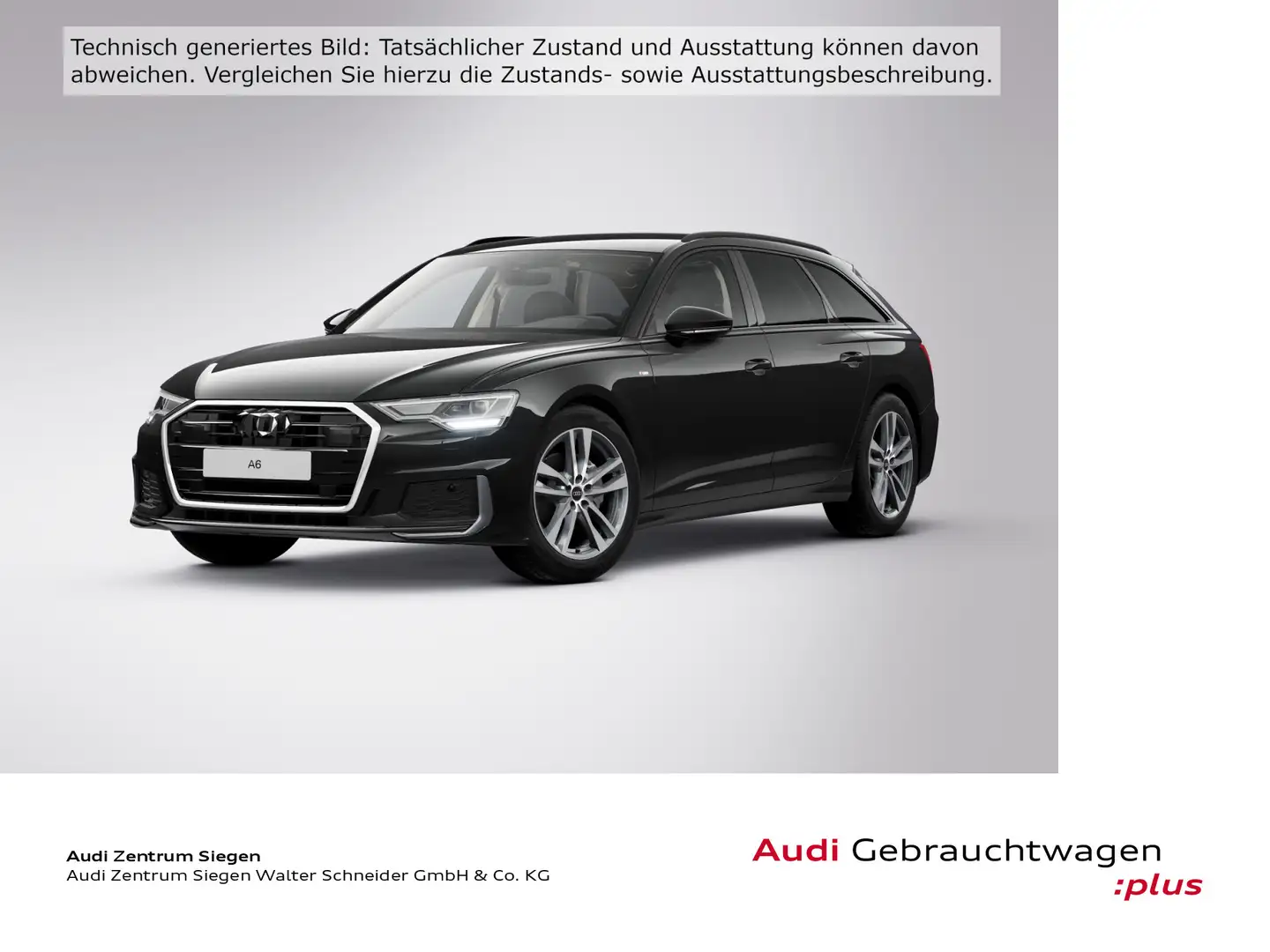 Audi A6 40 TDI S line Business Paket Schwarz - 1