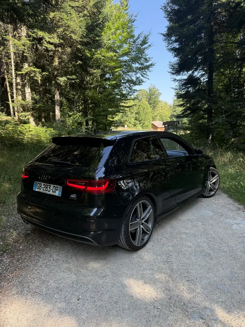 Audi A3 2.0 TDI 184 Quattro Stronic Sline Noir - 2