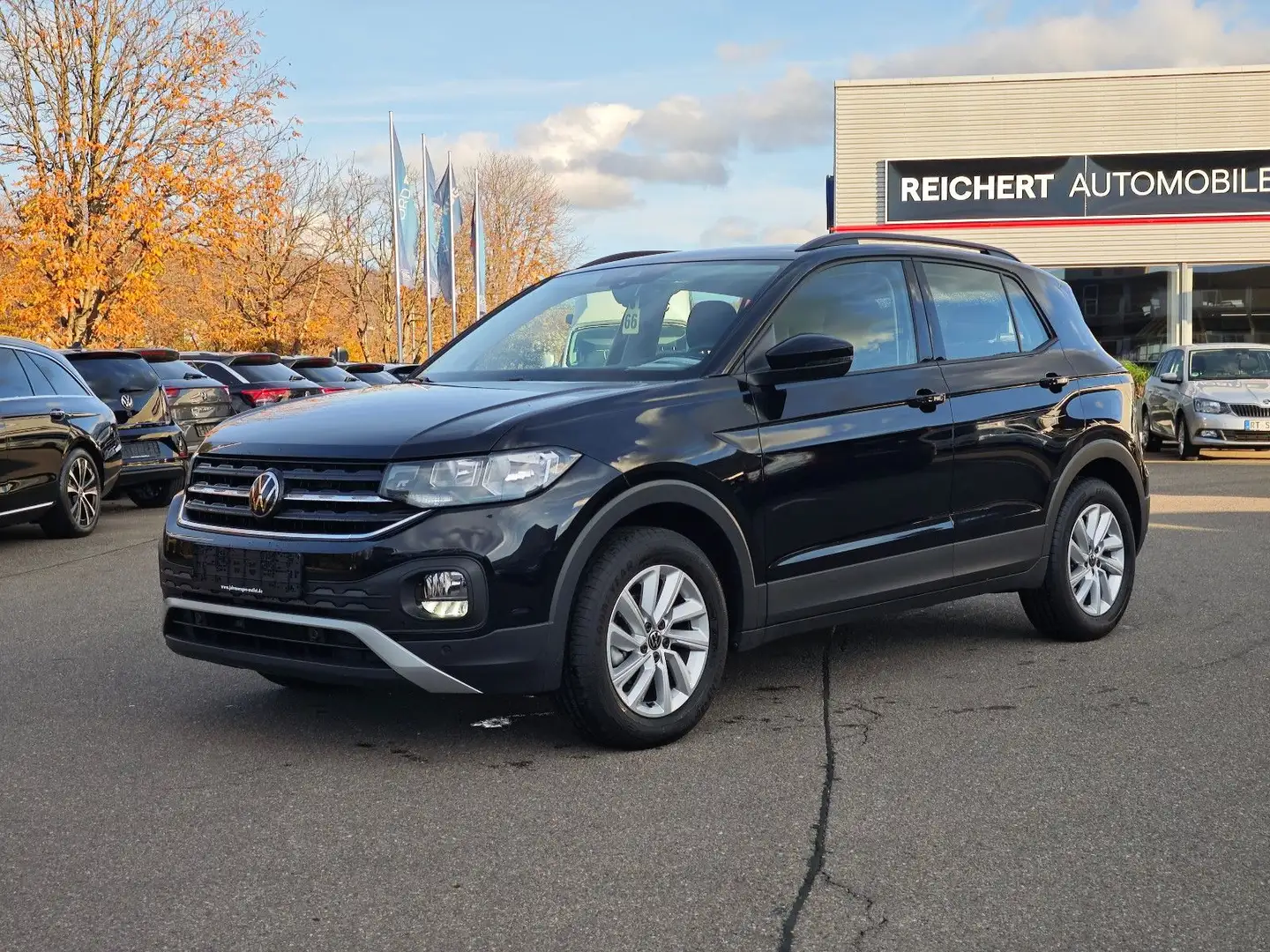 Volkswagen T-Cross Life 110PS DSG #ACC #VIRTUAL #APP #PDC Noir - 1