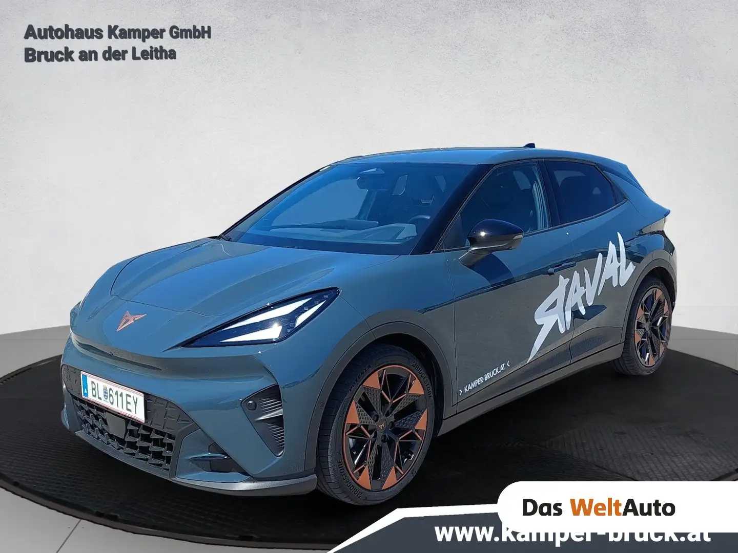 CUPRA Raval ENDURANCE 52/55 155kW/210 PS Blau - 1