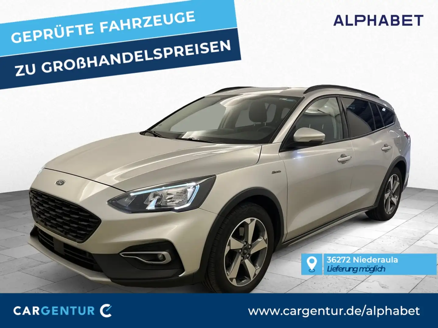 Ford Focus 1.5 EcoBlue Active SpoSi Navi Key Silber - 1