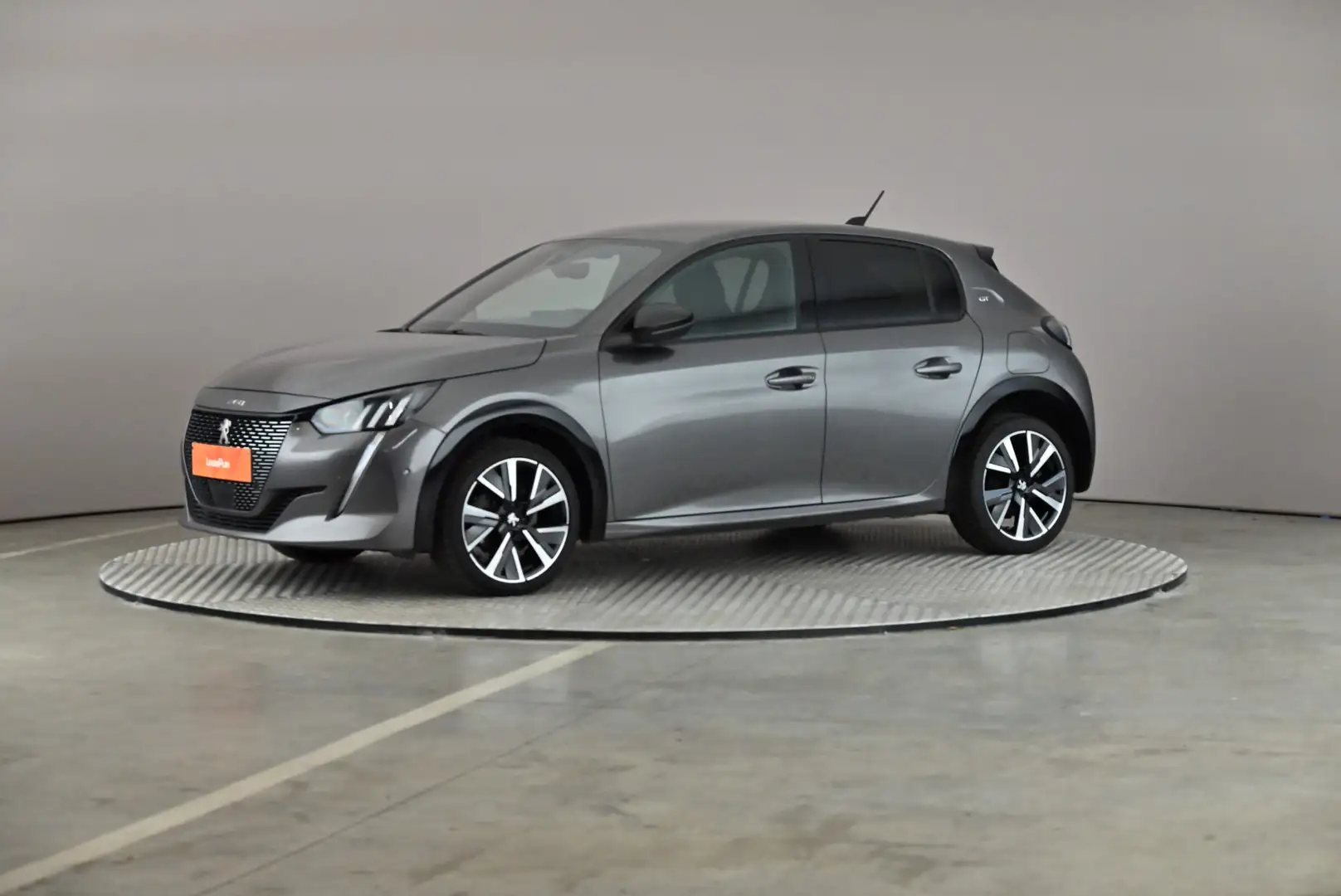 Peugeot 208 1.5 BlueHDi GT LEDER/CUIR LED GPS PDC CAM Keyless Gris - 1