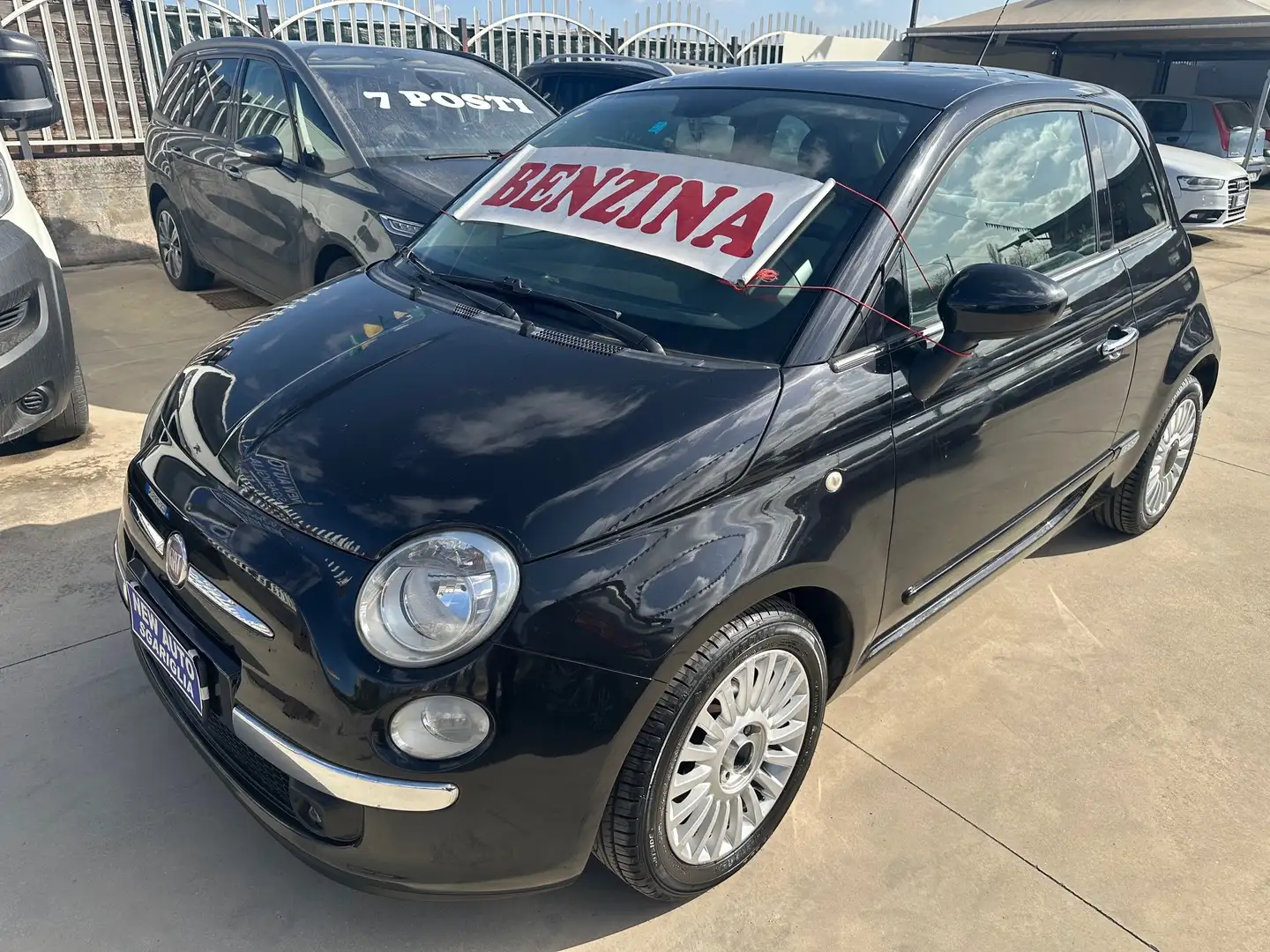 Fiat 500 1.2 Lounge CAMBIO AUTOMATICO Noir - 1