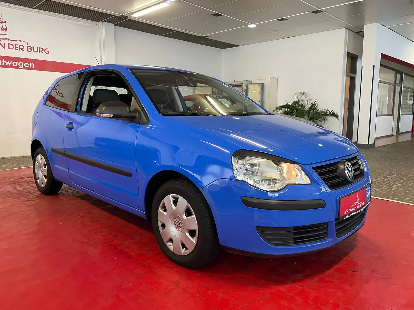 Volkswagen Polo Trendline *2. Hd. + SHgpfl. + Klima + CD Bleu - 1