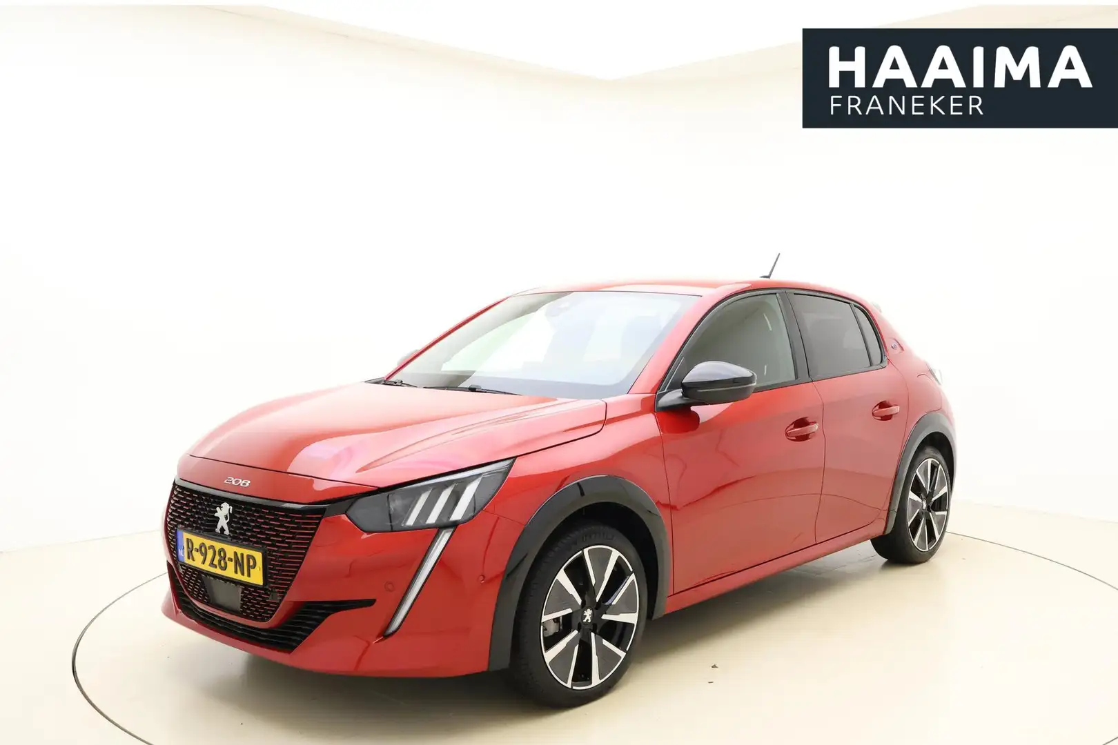 Peugeot e-208 EV GT 350 50 kWh 3 Fase | Navigatie | Climate Cont Roşu - 1