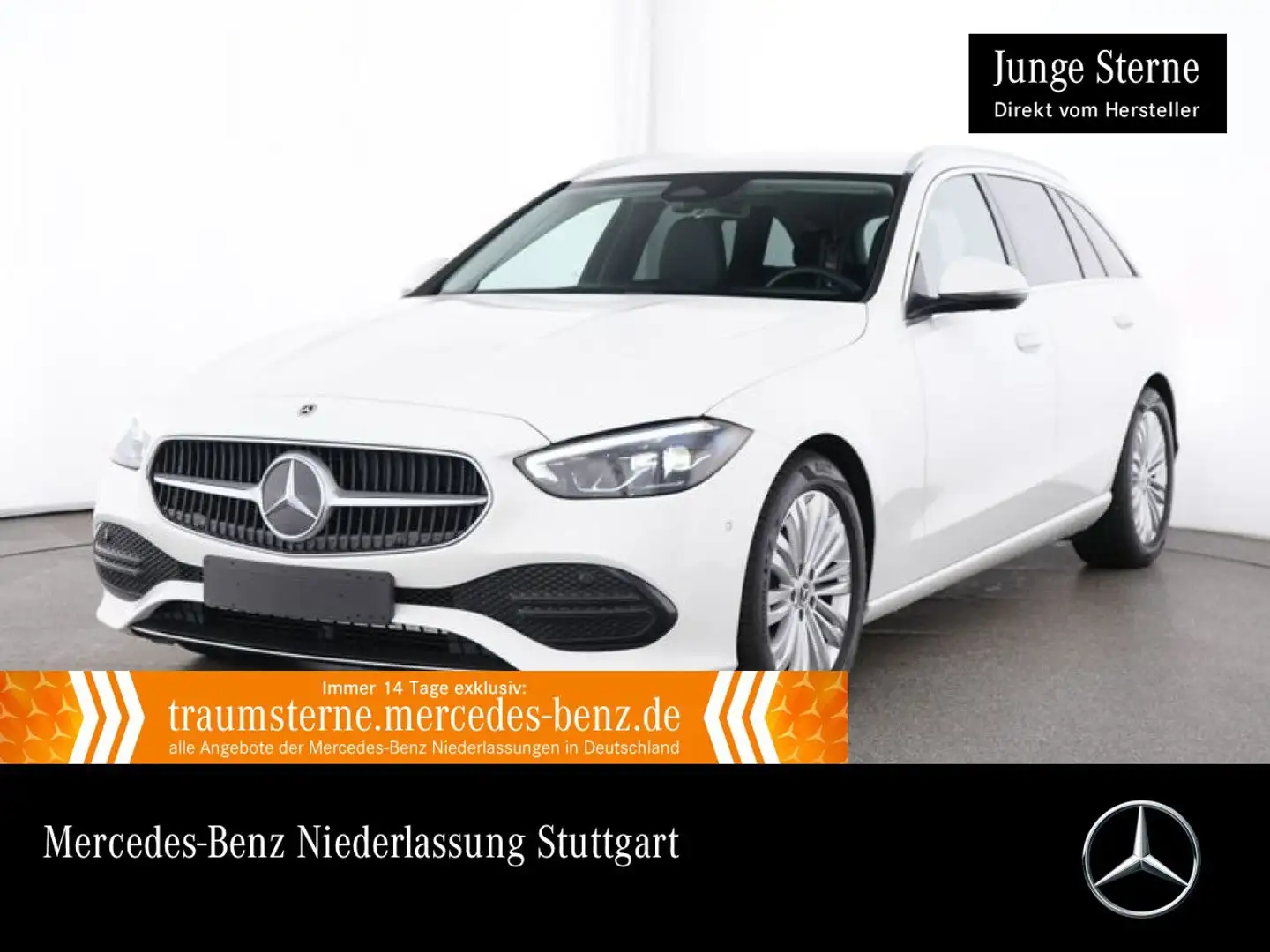 Mercedes-Benz C 180 T AVANTG+AHK+LED+KAMERA+KEYLESS+9G Blanc - 1