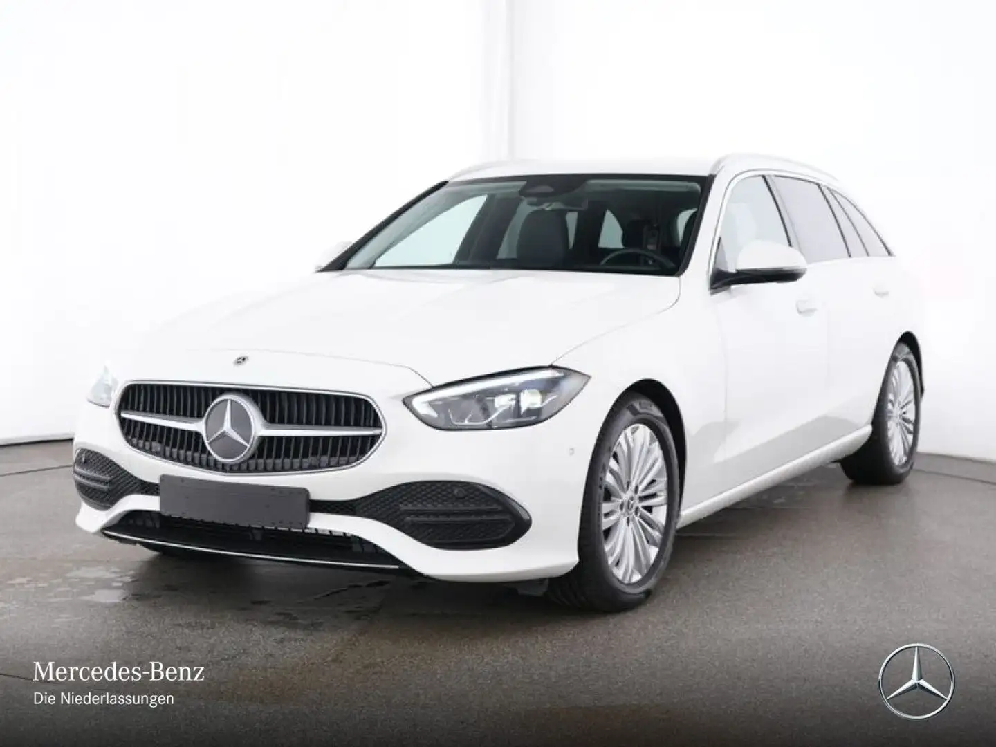 Mercedes-Benz C 180 T AVANTG+AHK+LED+KAMERA+KEYLESS+9G Blanc - 2