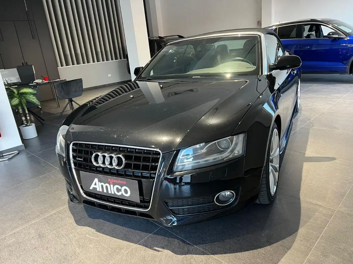 Audi A5 Cabrio TDI Quattro S-tronic S-line Nero - 1