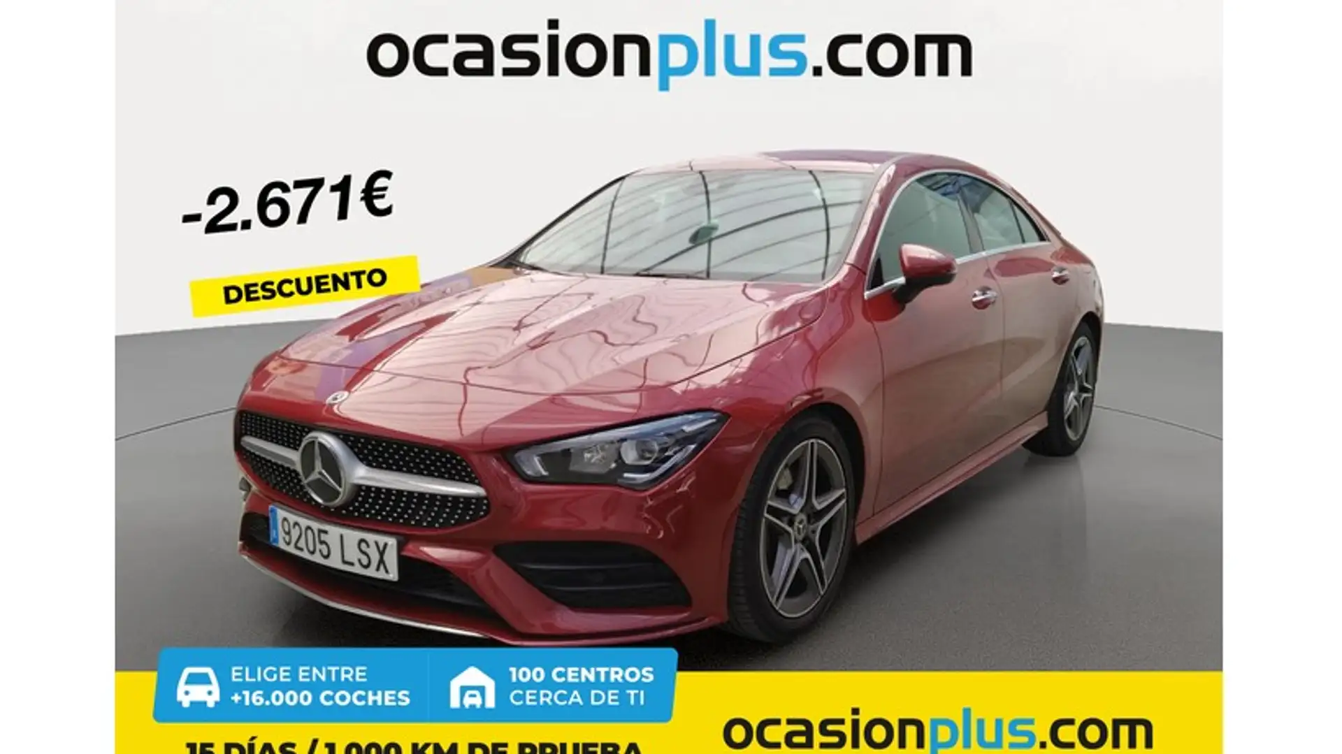 Mercedes-Benz CLA 200 200d Rojo - 1