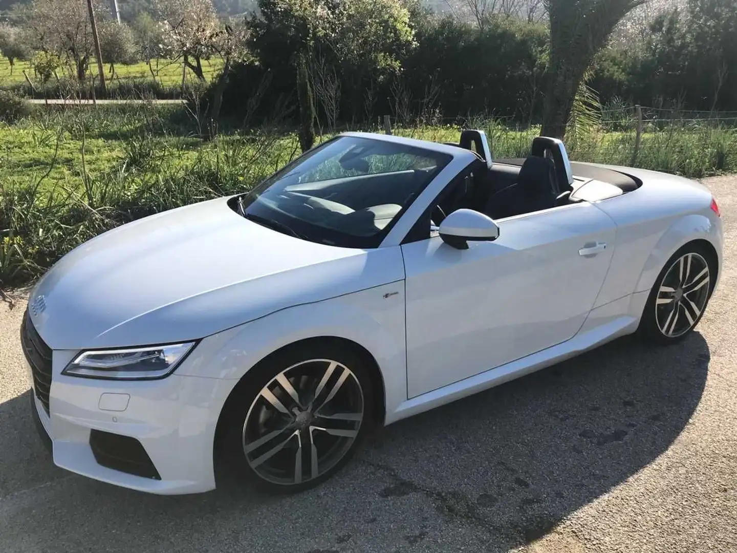 Audi TT Roadster 2.0 TFSI quattro S-T S line ed. Blanco - 1