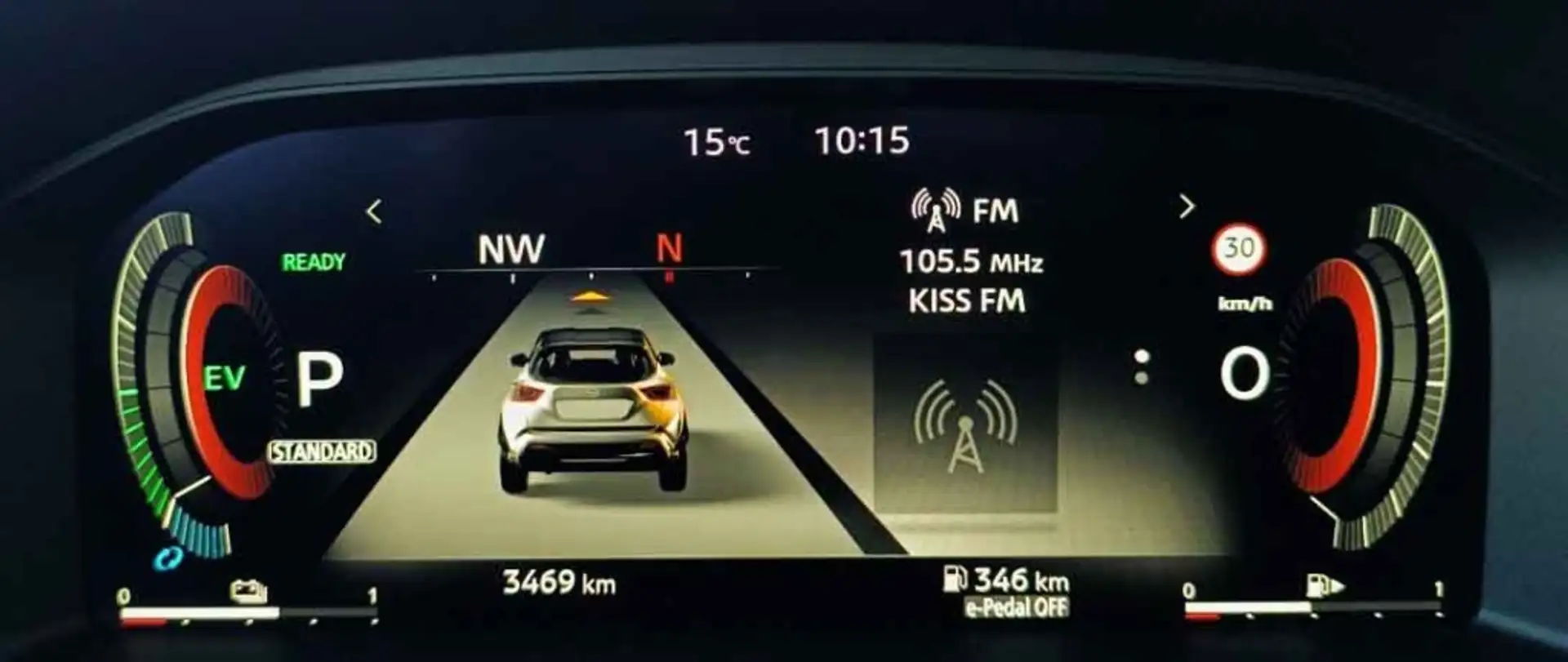 Nissan Juke 5P 1.6 HYBRID 105 KW (143 CV) E6D-F AUTO N-DESIGN Bleu - 2