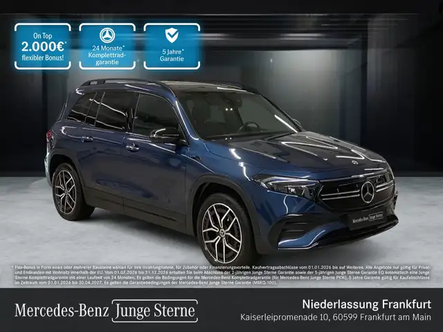 Mercedes-Benz EQB 4M AMG+NIGHT+19"+PLUS PAKET+PANO+360+HUD