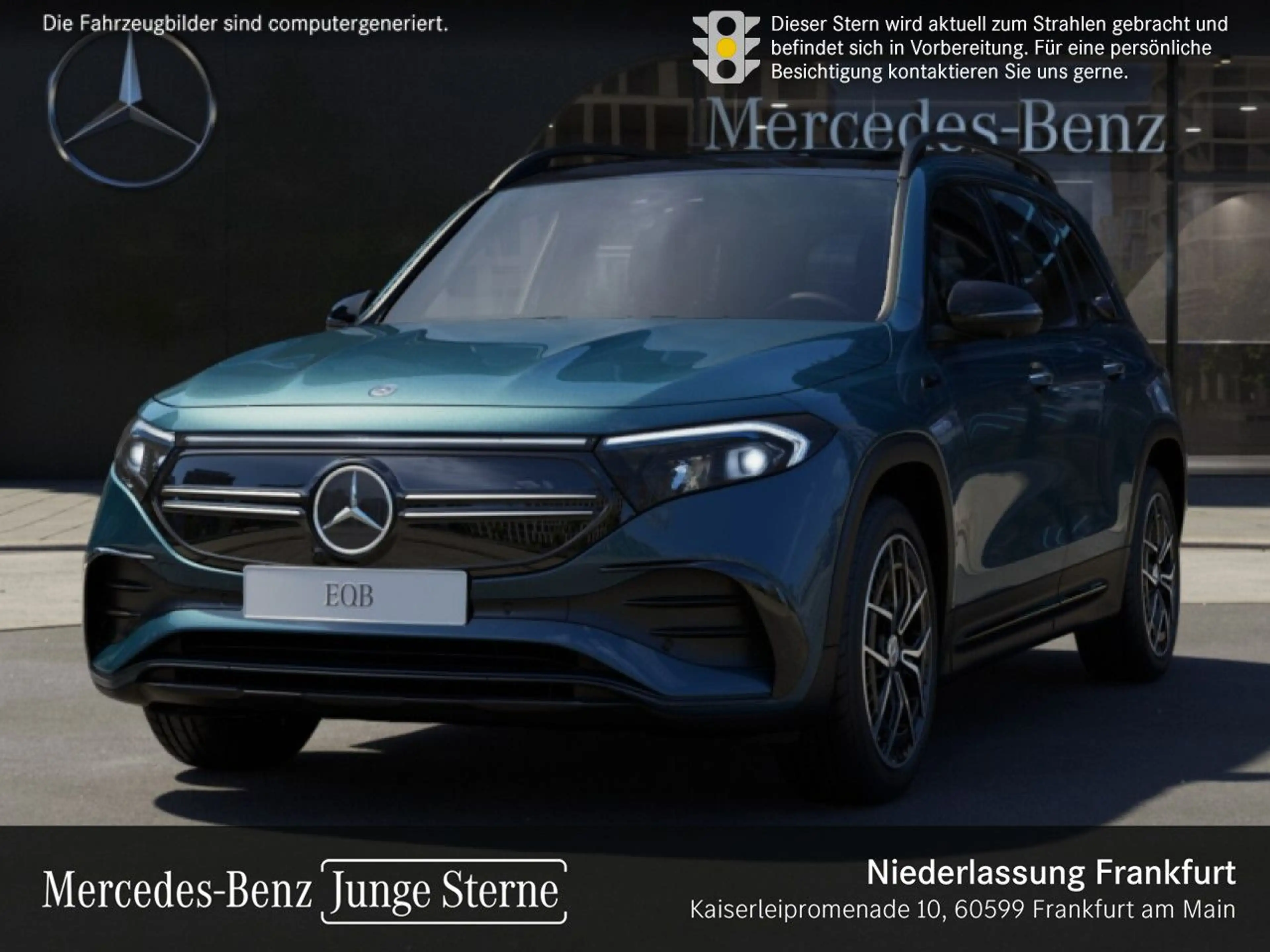 Mercedes-Benz EQB 300 4M AMG+NIGHT+19"+PLUS-PAKET+PANO+360+HUD — photo 2