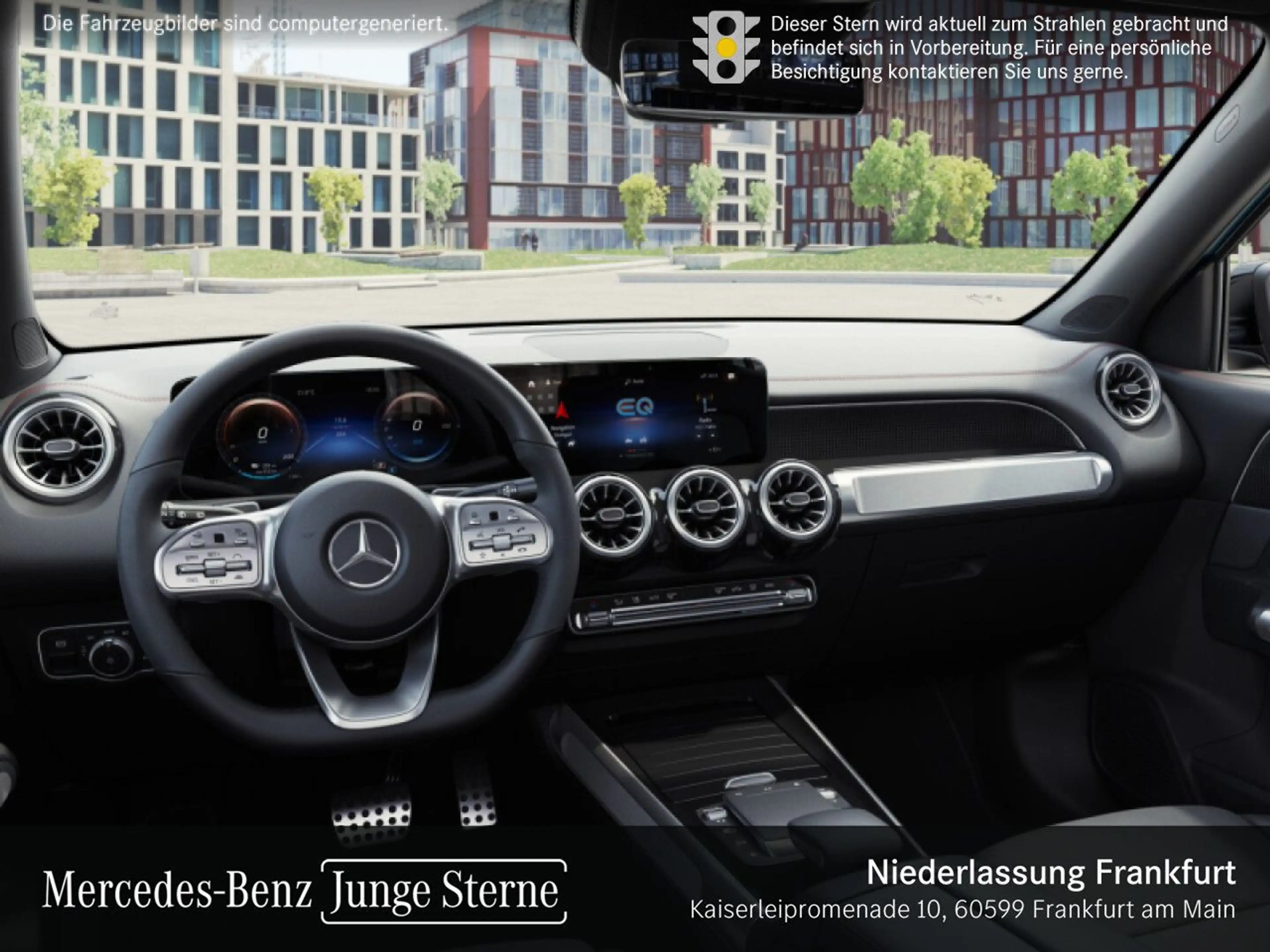 Mercedes-Benz EQB 300 4M AMG+NIGHT+19"+PLUS-PAKET+PANO+360+HUD — photo 11
