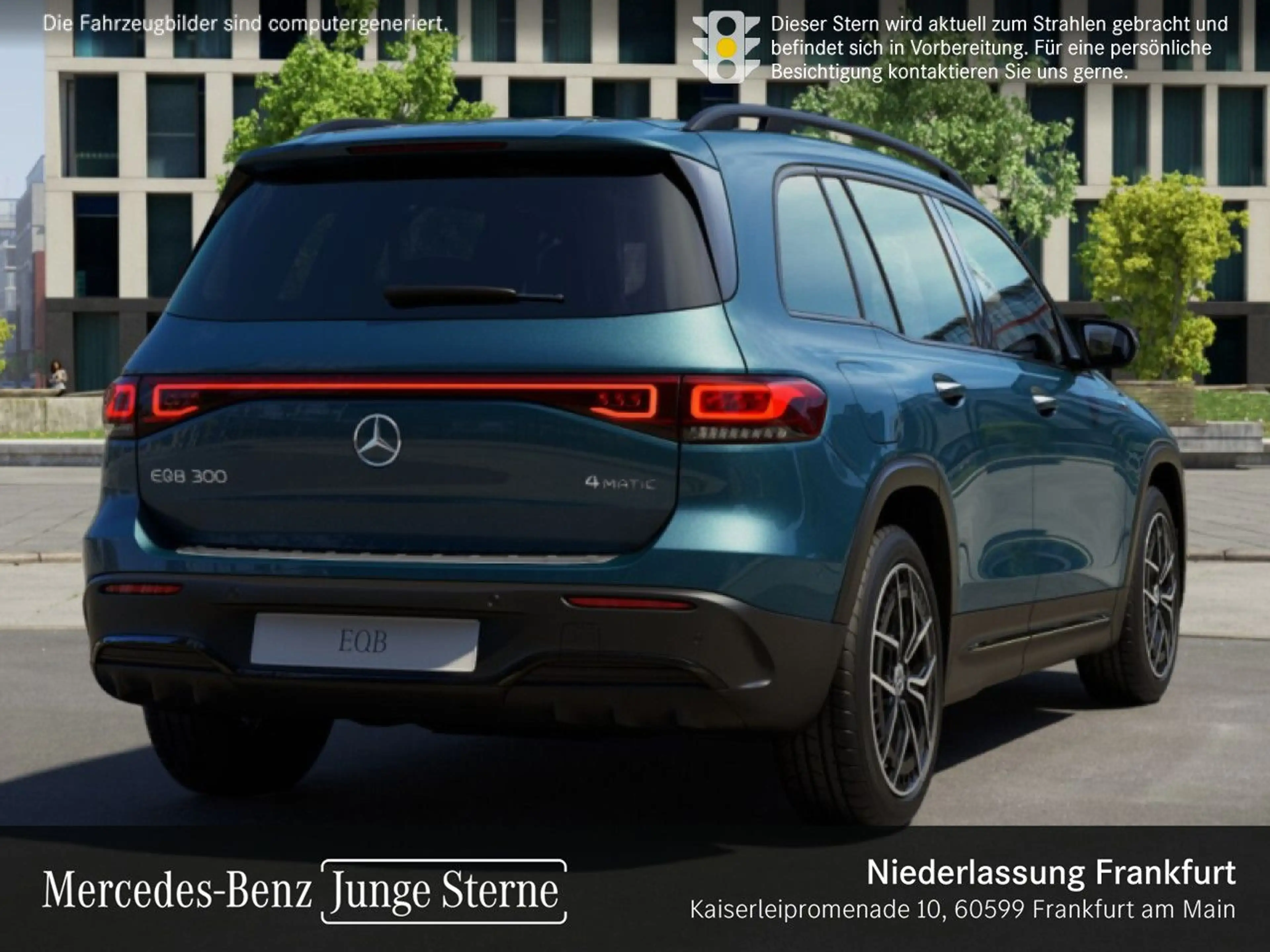 Mercedes-Benz EQB 300 4M AMG+NIGHT+19"+PLUS-PAKET+PANO+360+HUD — photo 5