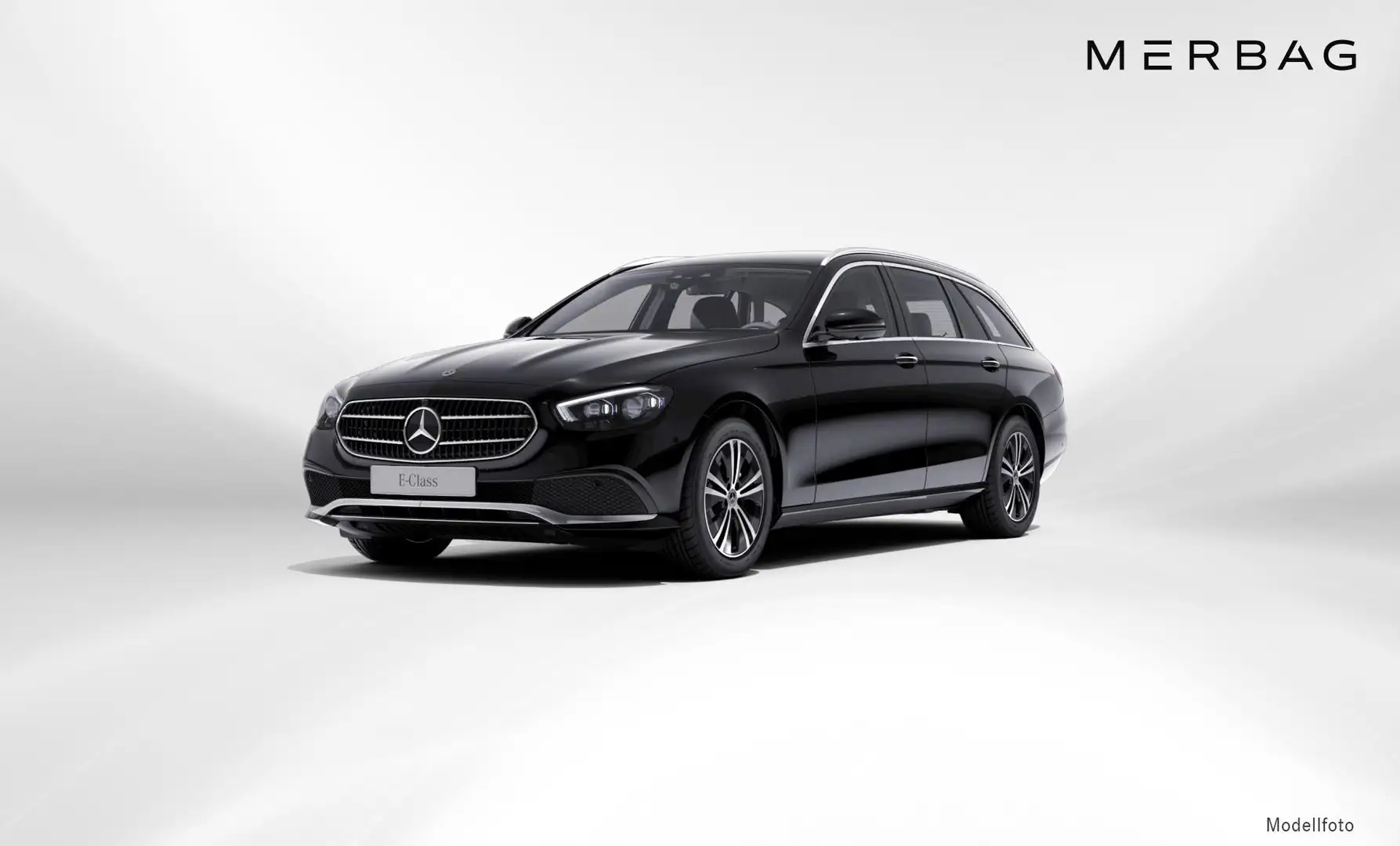 Mercedes-Benz E 220 d T-Modell Schwarz - 1