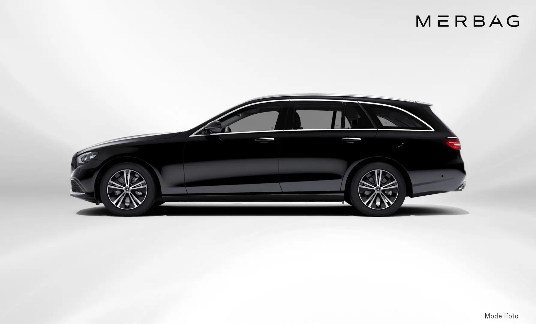 Mercedes-Benz E 220 d T-Modell Schwarz - 2