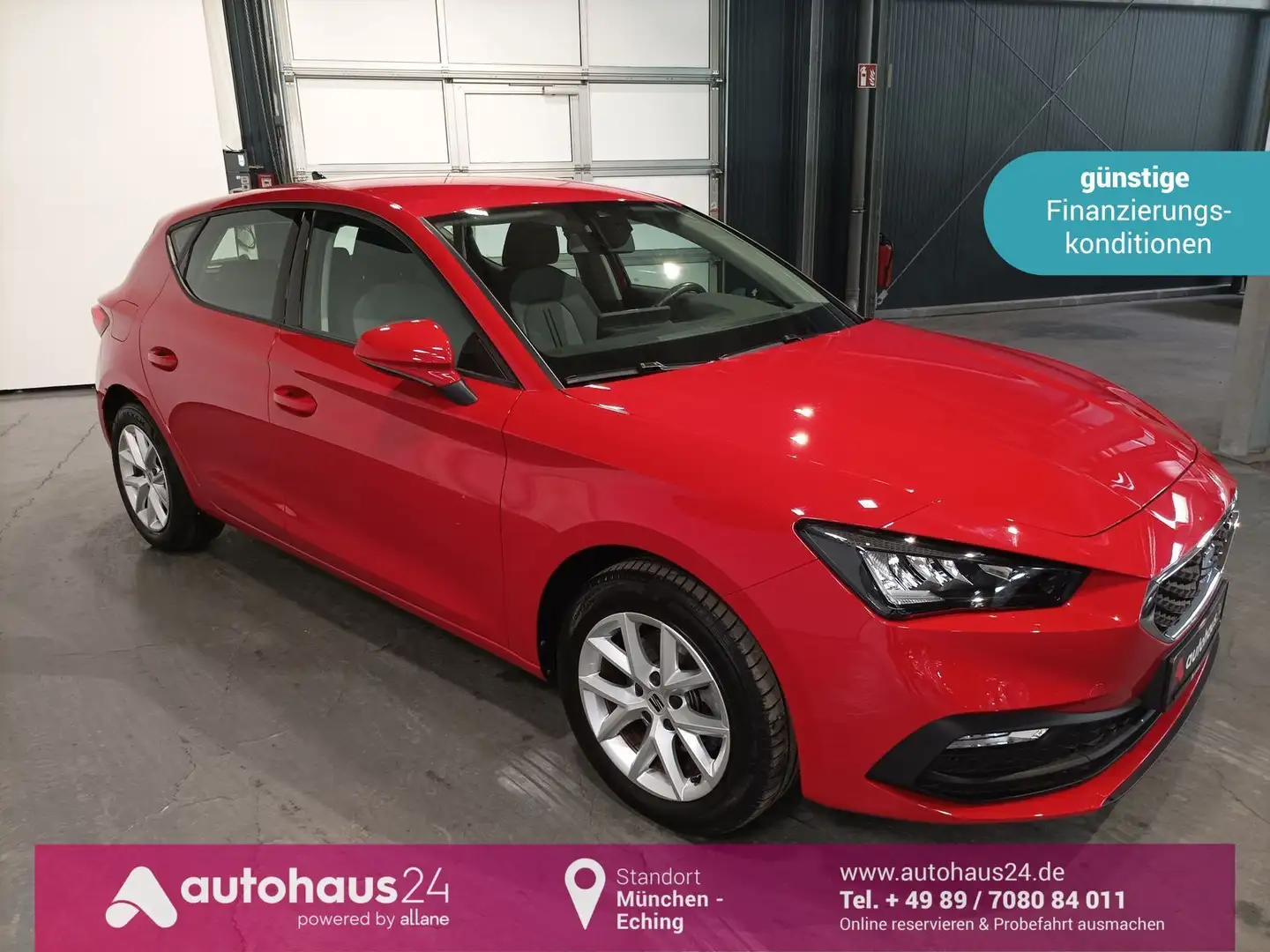 SEAT Leon 1.0 eTSI Style Navi|ParkPilot|Tempomat Rot - 1
