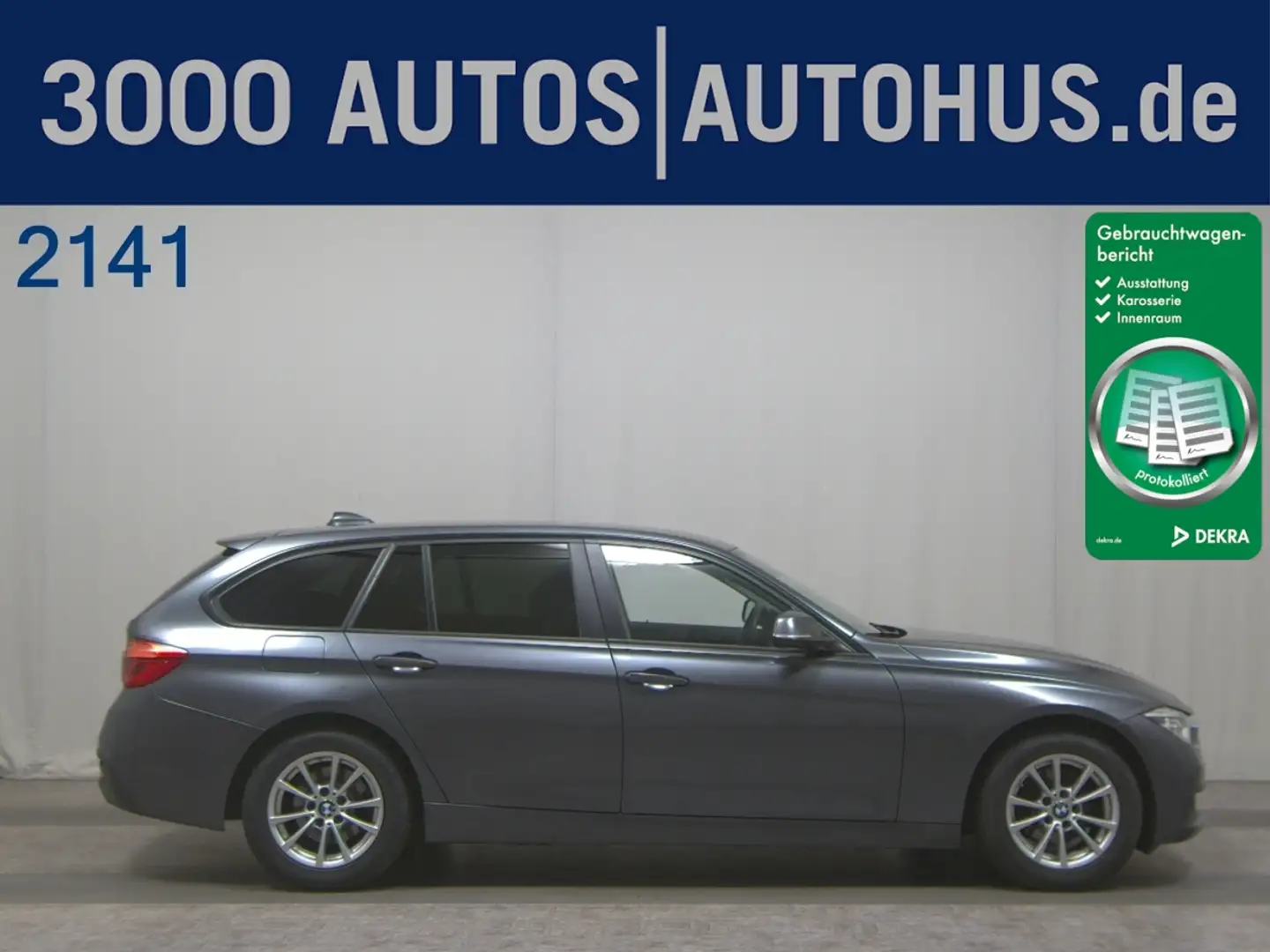 BMW 318 d Touring  Advantage Navi LED RFK Shz Grau - 1