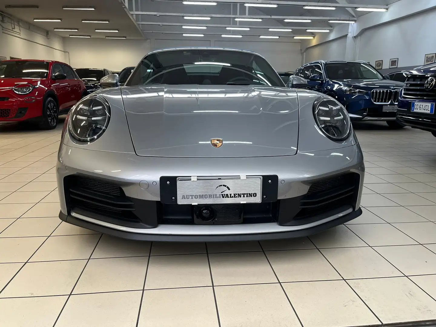 Porsche 992 Carrera 992 911 Cabrio 3.0 Carrera 394cv auto Argento - 2